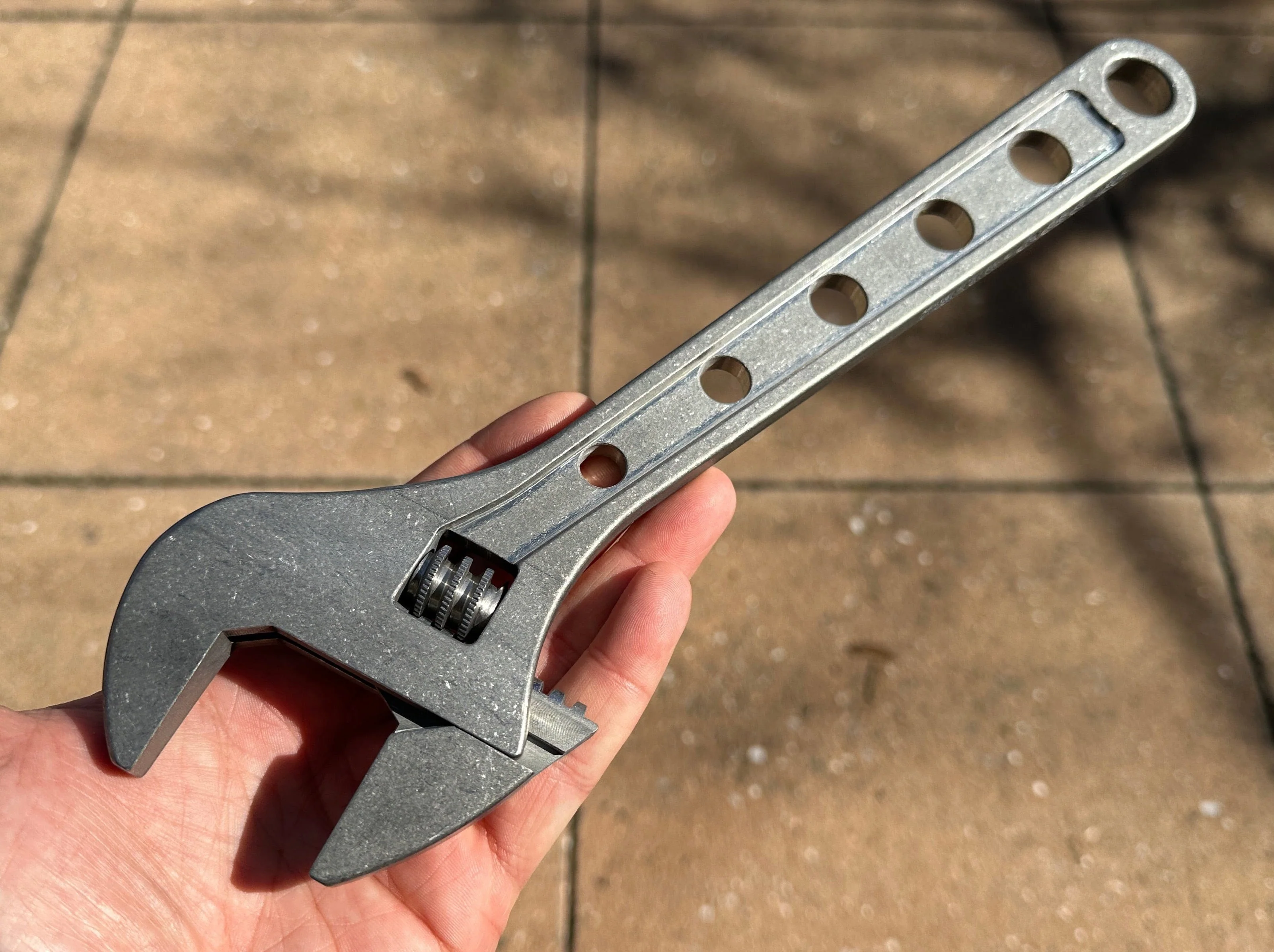 12 Inch - Titanium Adjustable Wrench - ( NSN Pending ) - Image 8