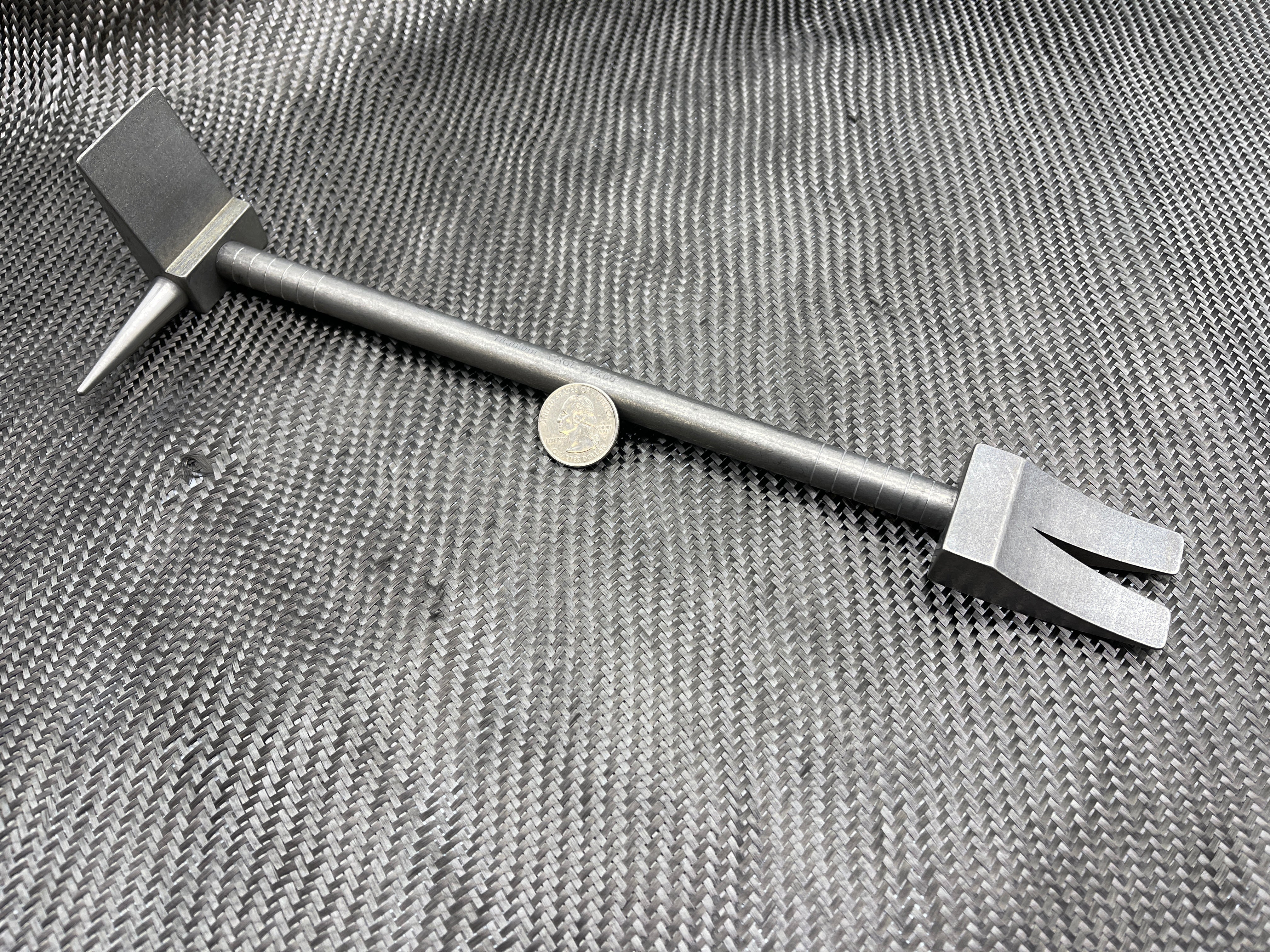 12" XL Ti Hooligan Forced Entry Tool - Titanium - New 2026 Small Batch! - Image 17