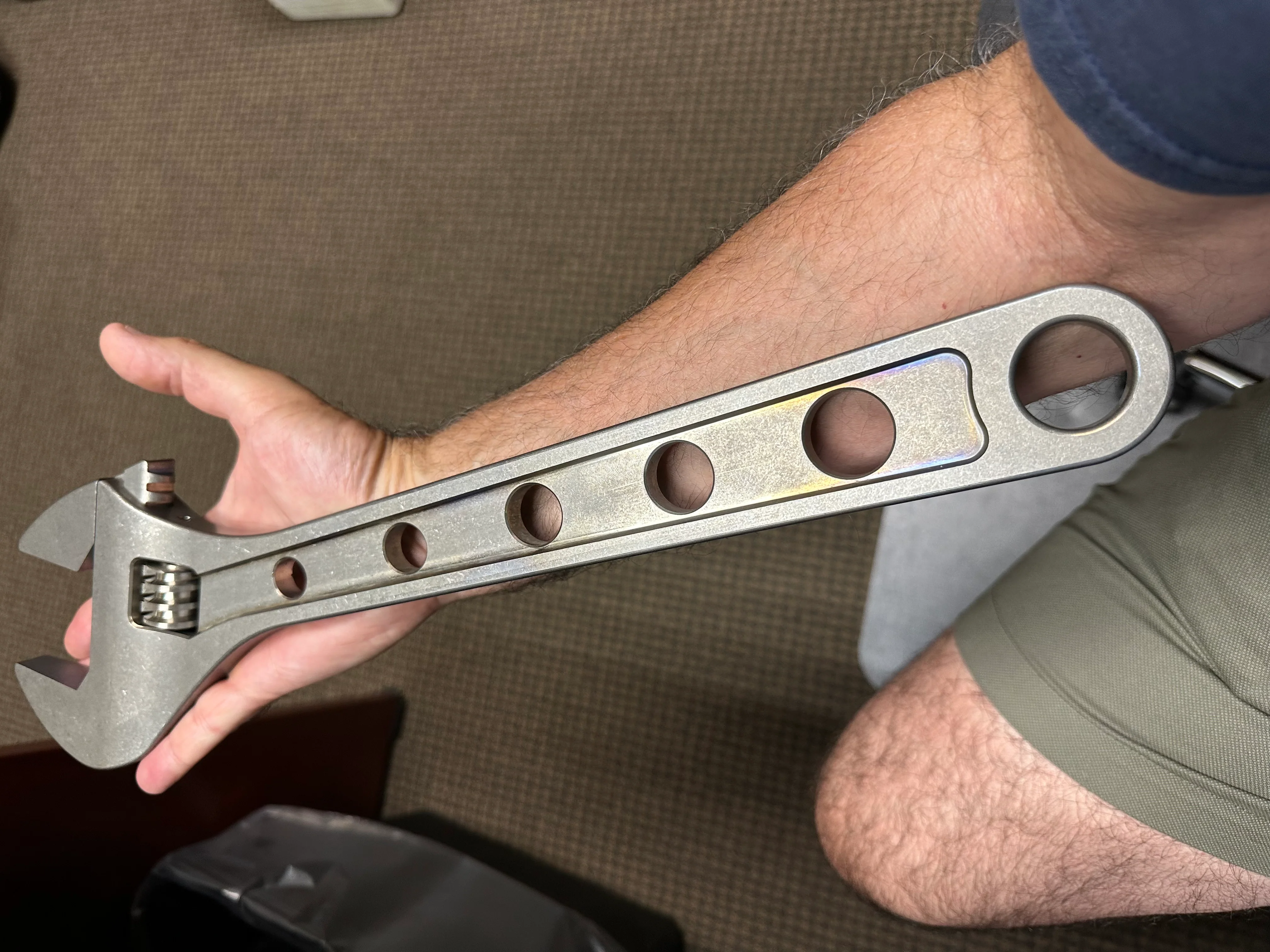 18 Inch - Titanium Adjustable Wrench - World's Largest ( NSN Pending ) - Image 22