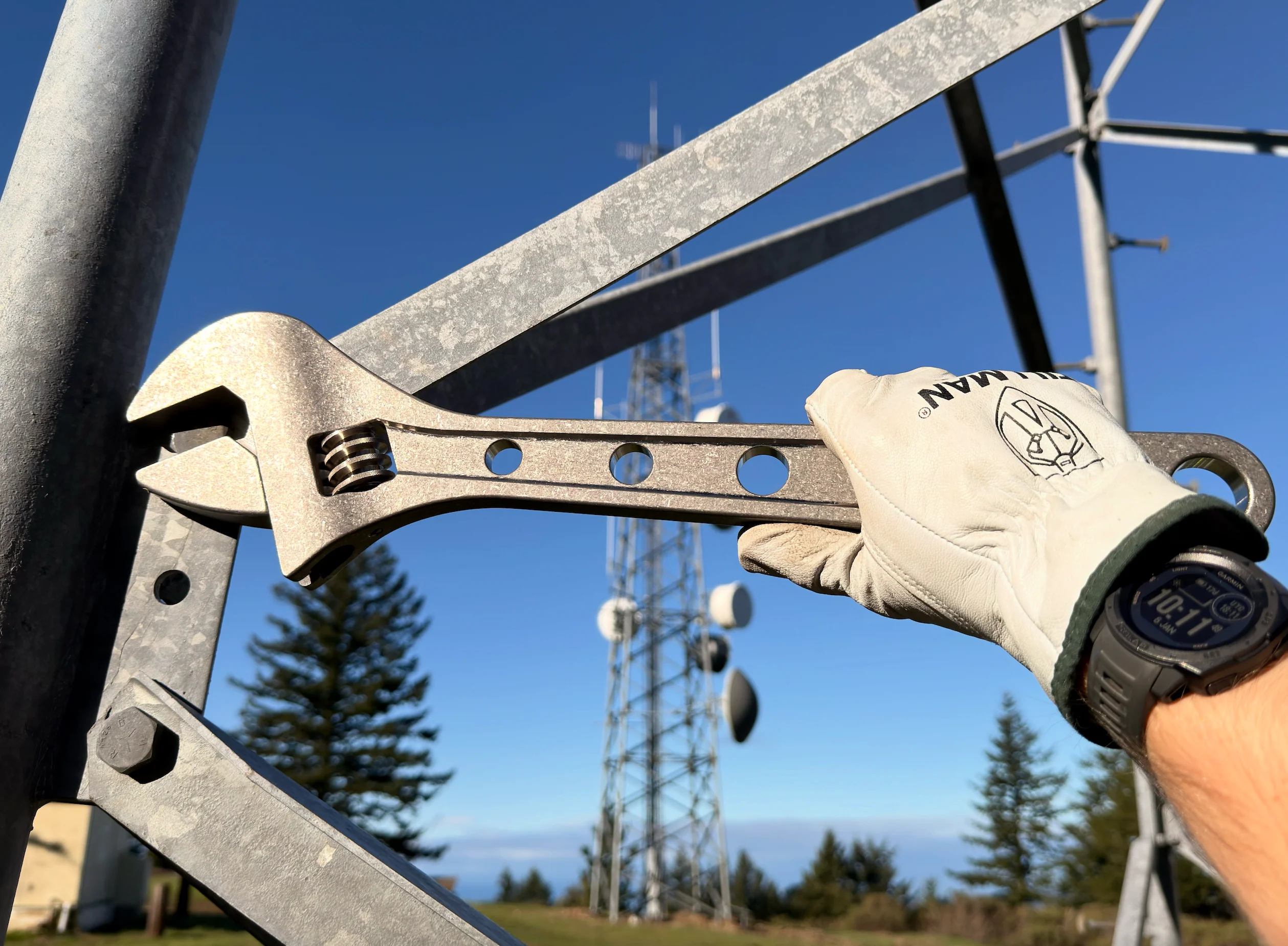 18 Inch - Titanium Adjustable Wrench - World's Largest ( NSN Pending ) - Image 3