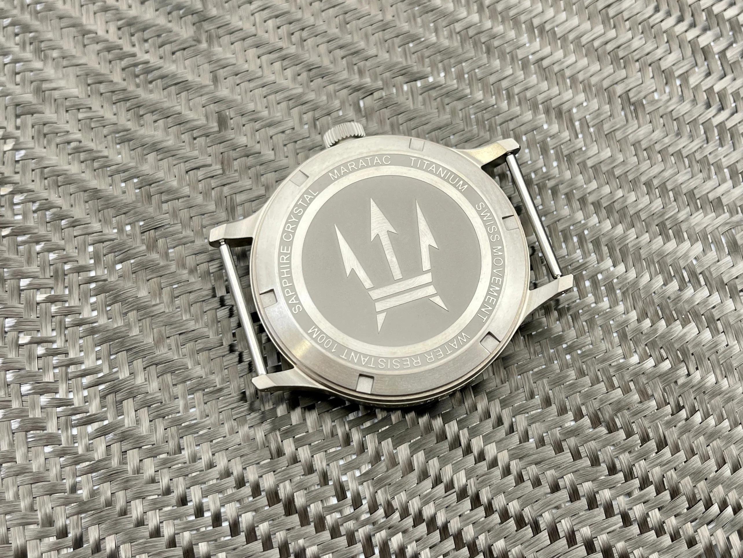 44mm Large Titanium GMT Watch by Maratac® + Date Window - Gen 2 - Image 6