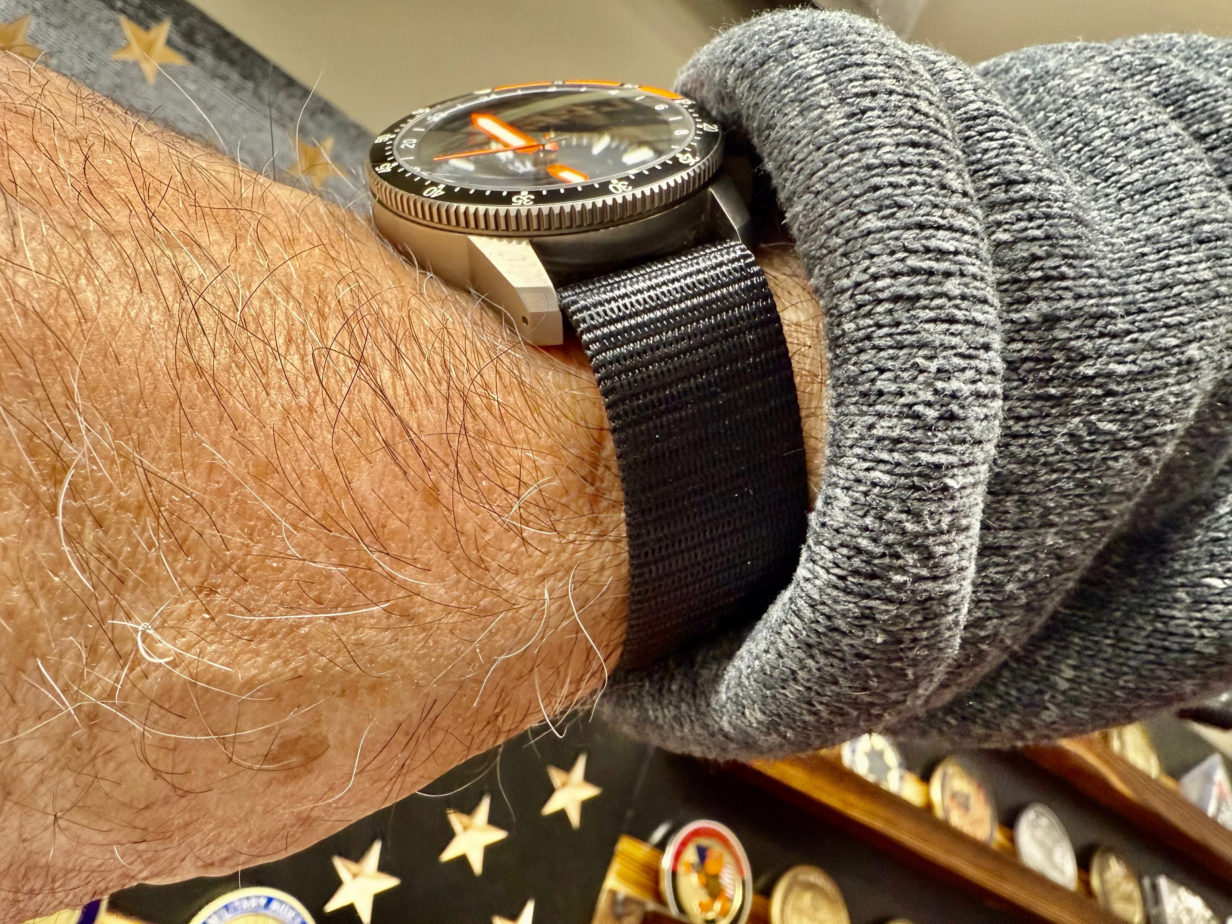 500M Alto Mare 42mm 9075 GMT - Titanium Automatic Watch - by Maratac® - Image 22