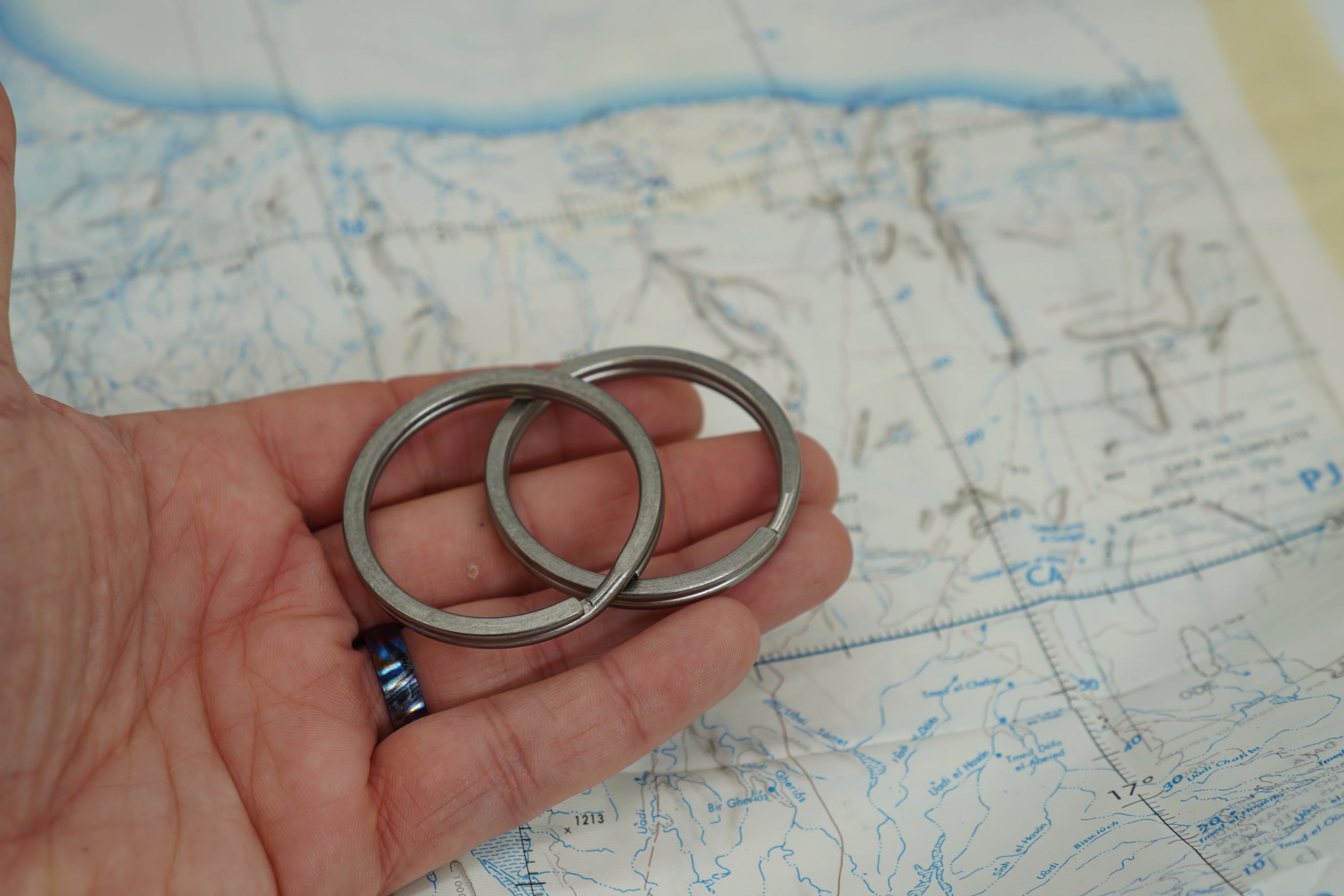 50mm Ti Split Rings ( 2 Pack ) - Image 6
