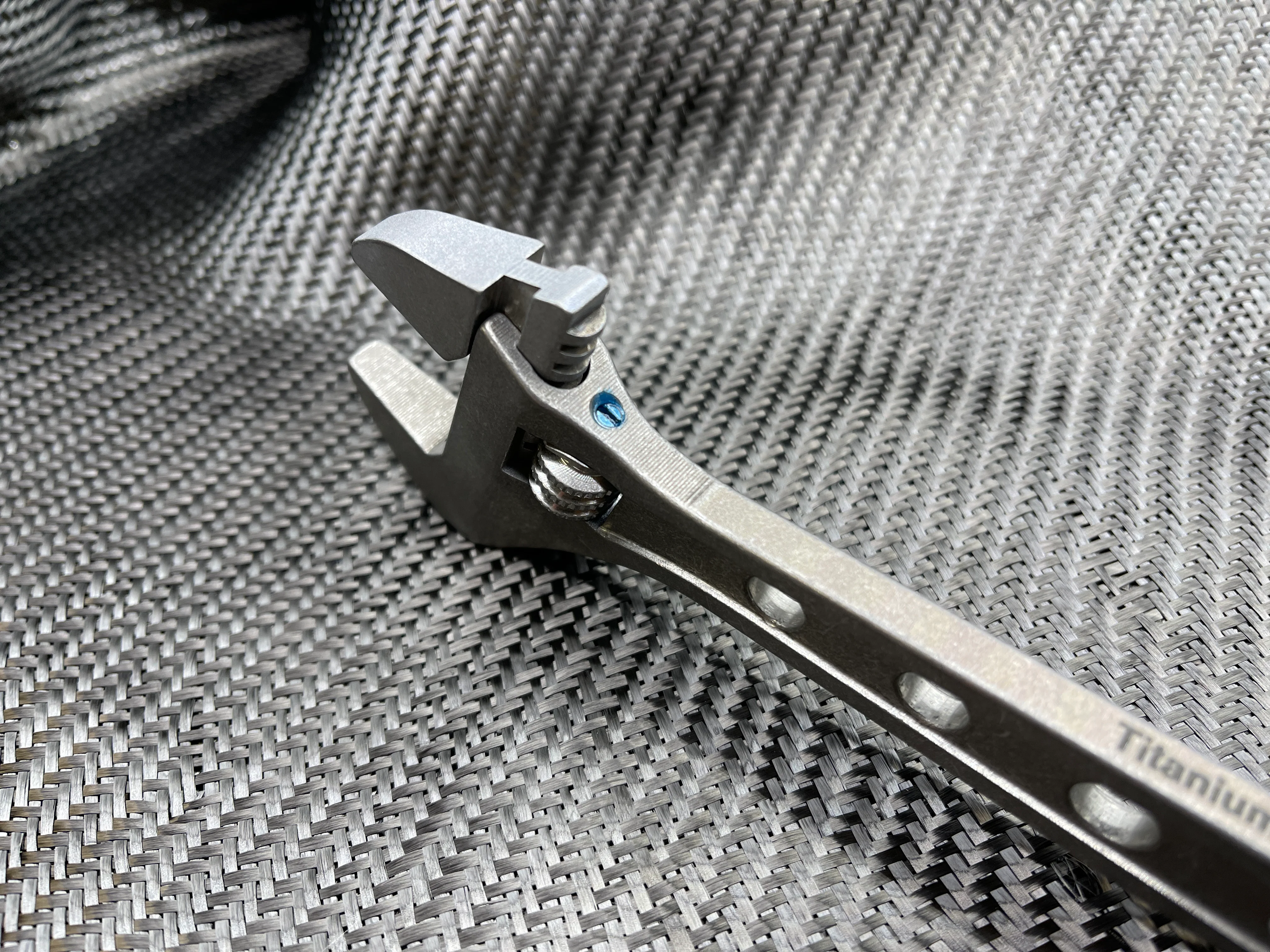 8 Inch  - Titanium Adjustable Wrench - ( NSN Pending ) - Image 18