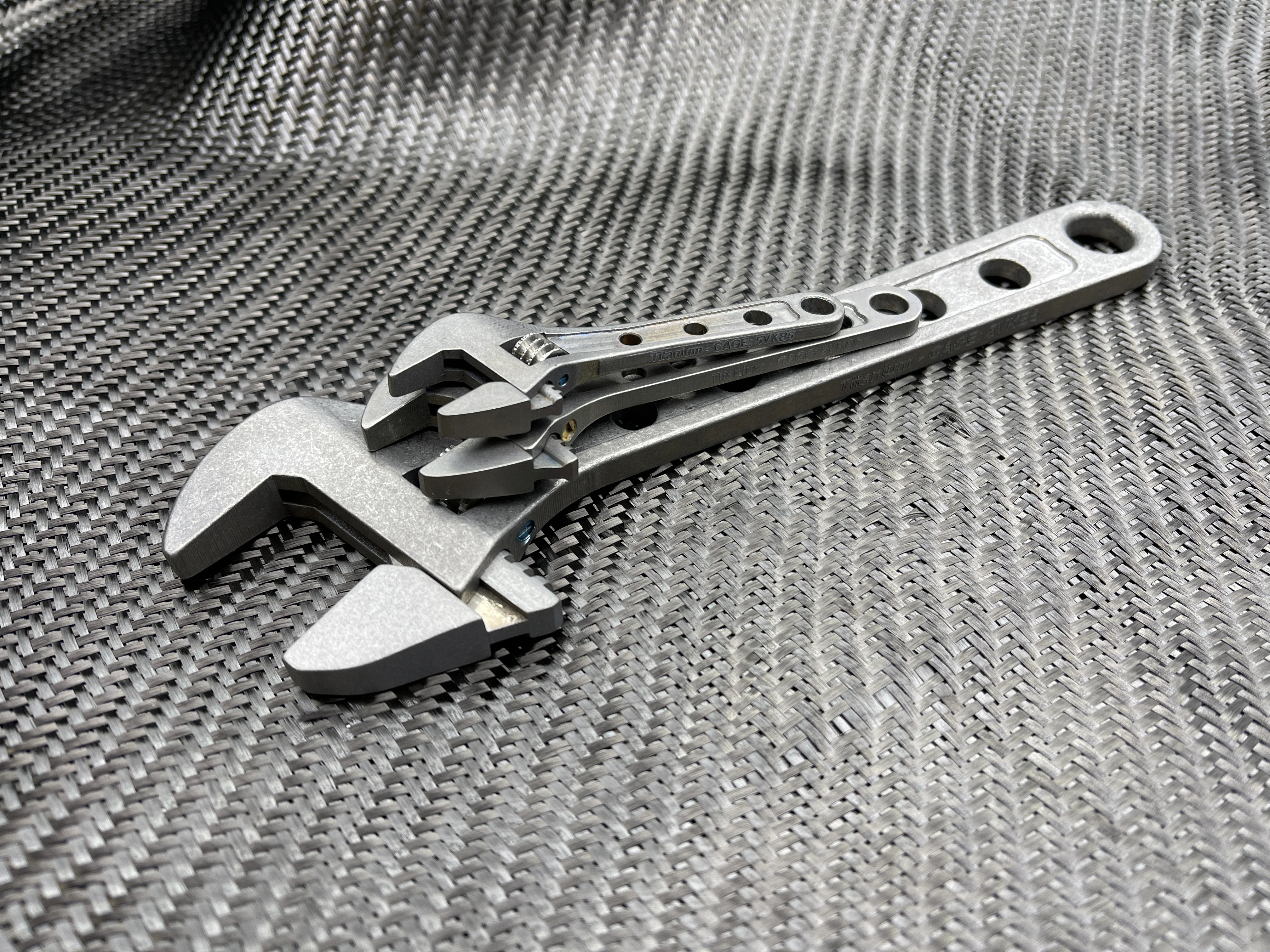 8 Inch  - Titanium Adjustable Wrench - ( NSN Pending ) - Image 19