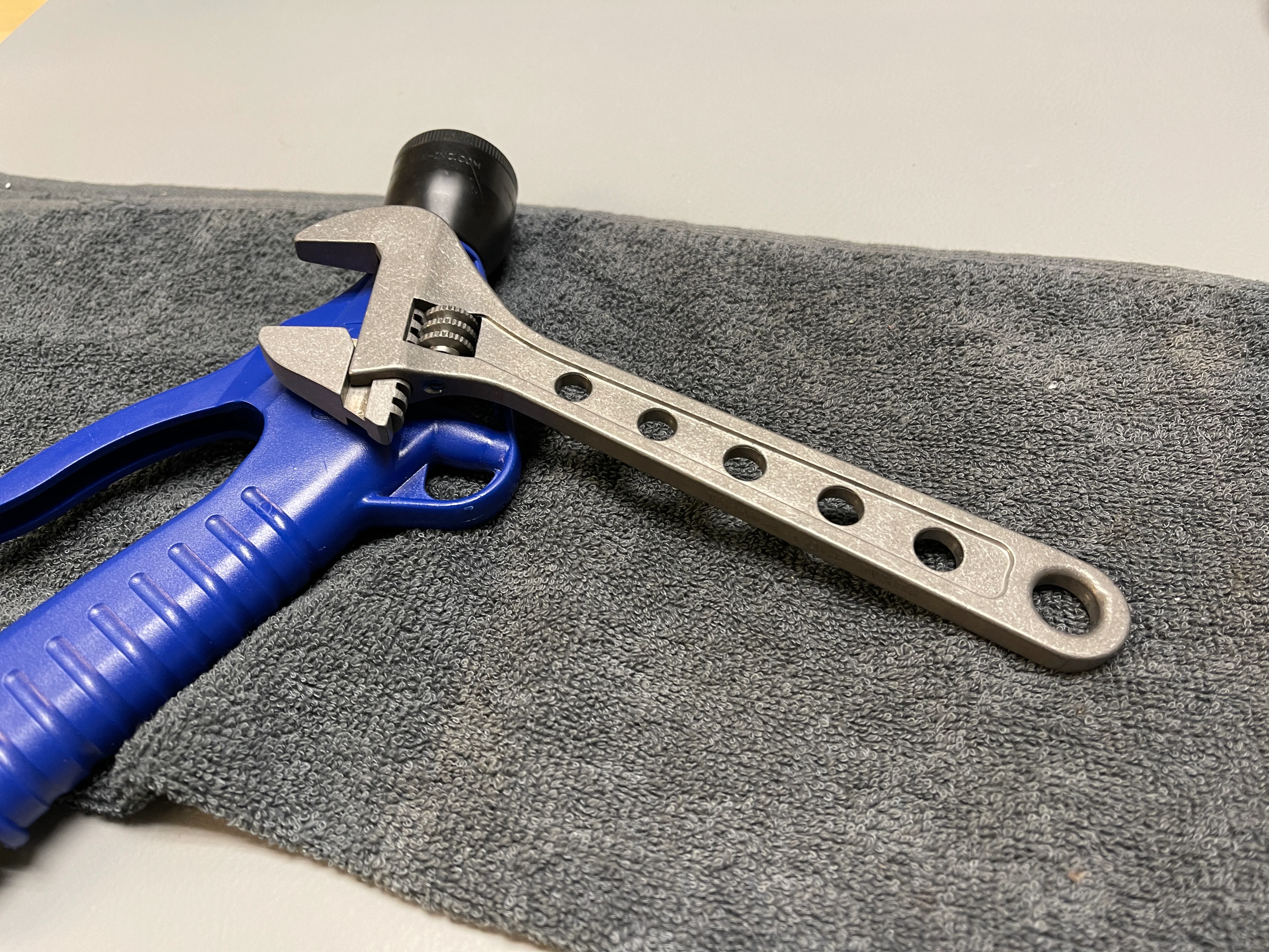 8 Inch  - Titanium Adjustable Wrench - ( NSN Pending ) - Image 21