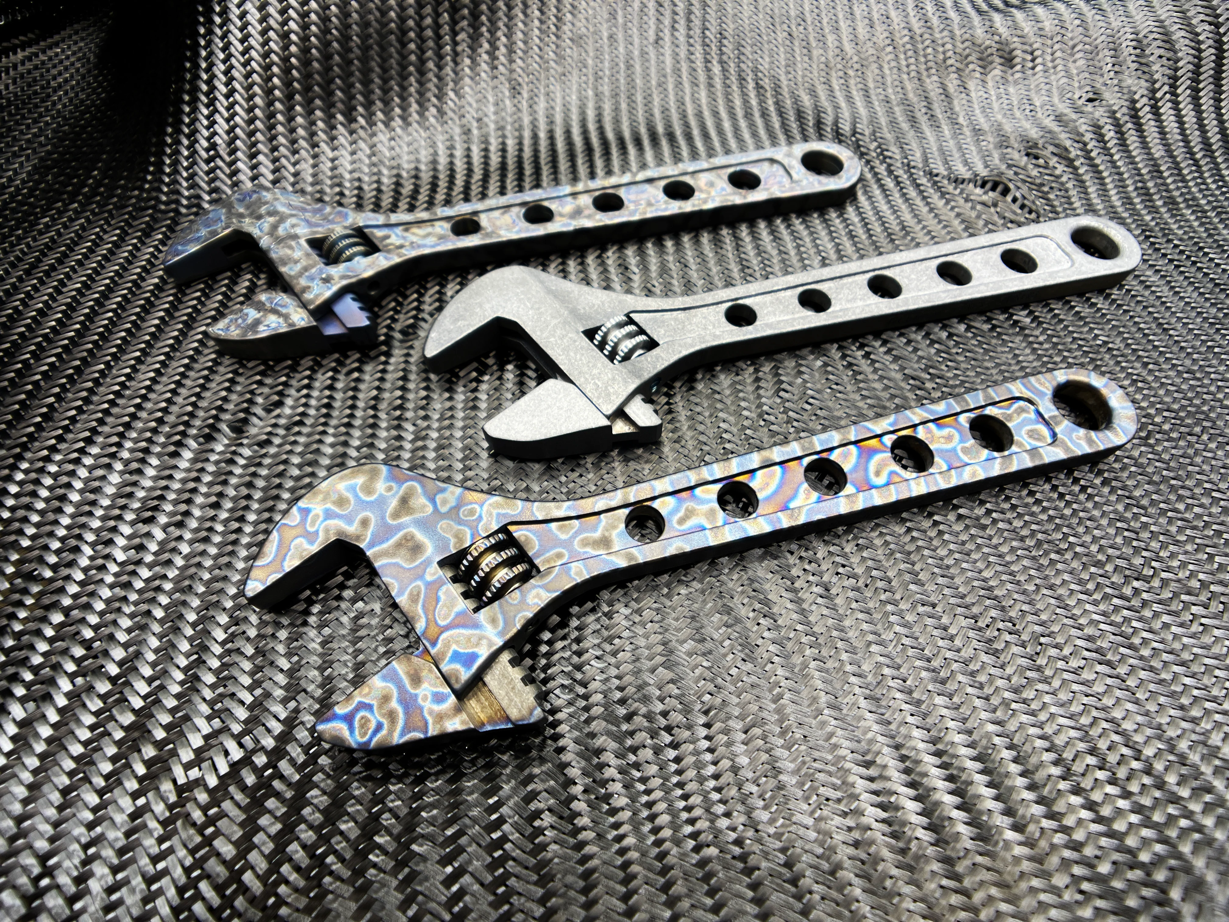 8 Inch  - Titanium Adjustable Wrench - ( NSN Pending ) - Image 25