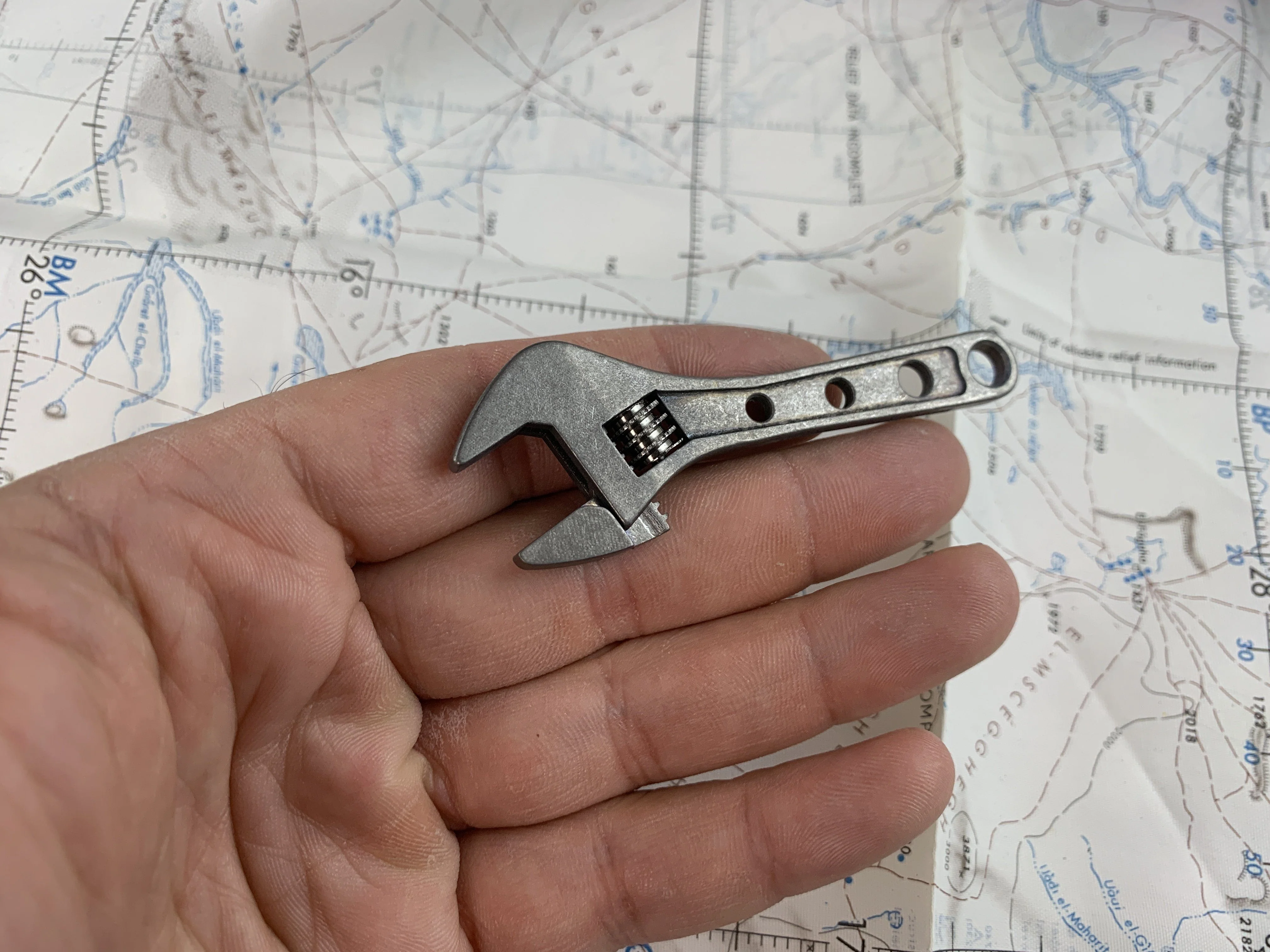 Small Adjustable Wrench - Titanium 3 Inch ( NSN Pending ) - Image 11