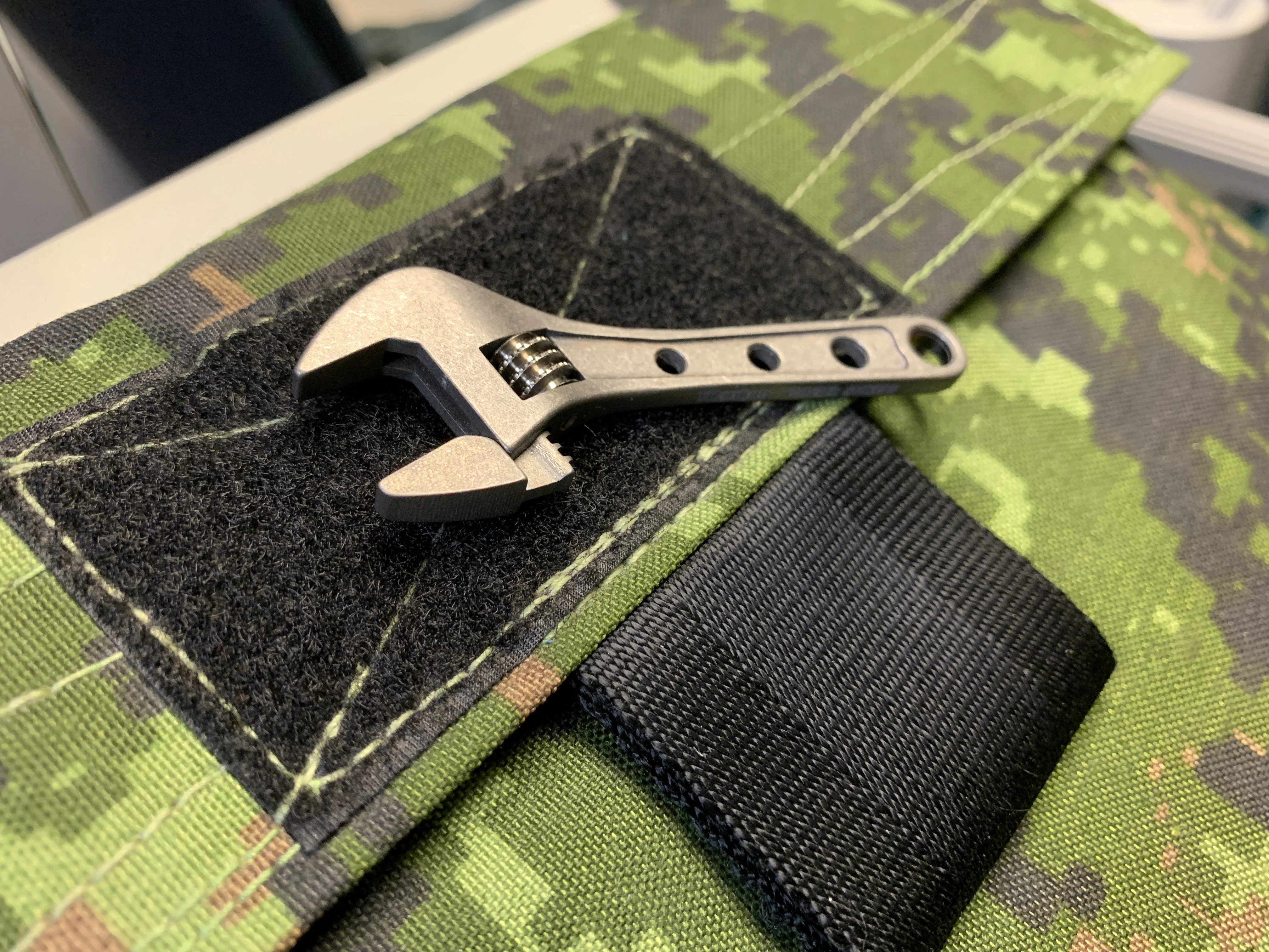 Small Adjustable Wrench - Titanium 3 Inch ( NSN Pending ) - Image 12