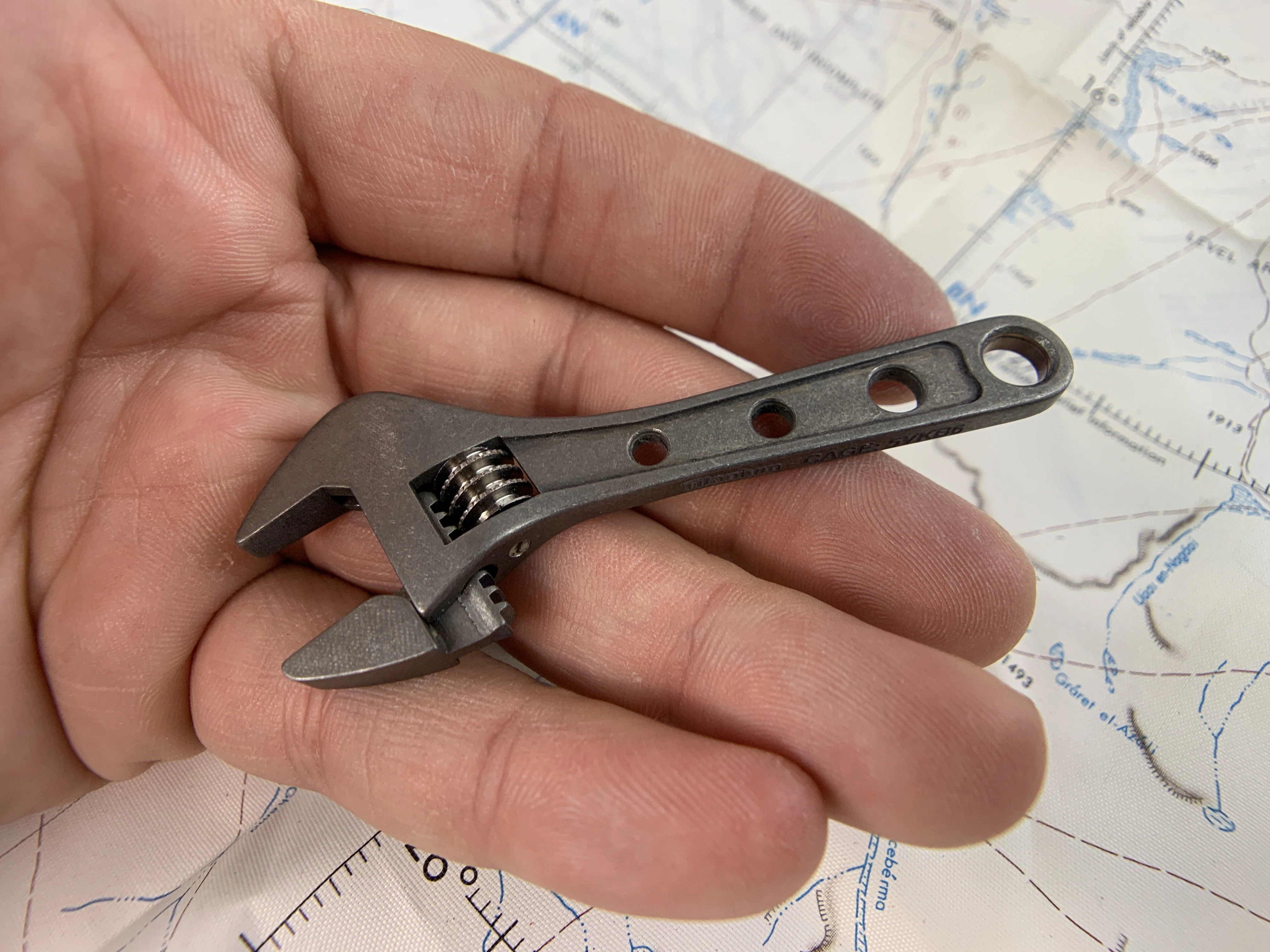 Small Adjustable Wrench - Titanium 3 Inch ( NSN Pending ) - Image 14