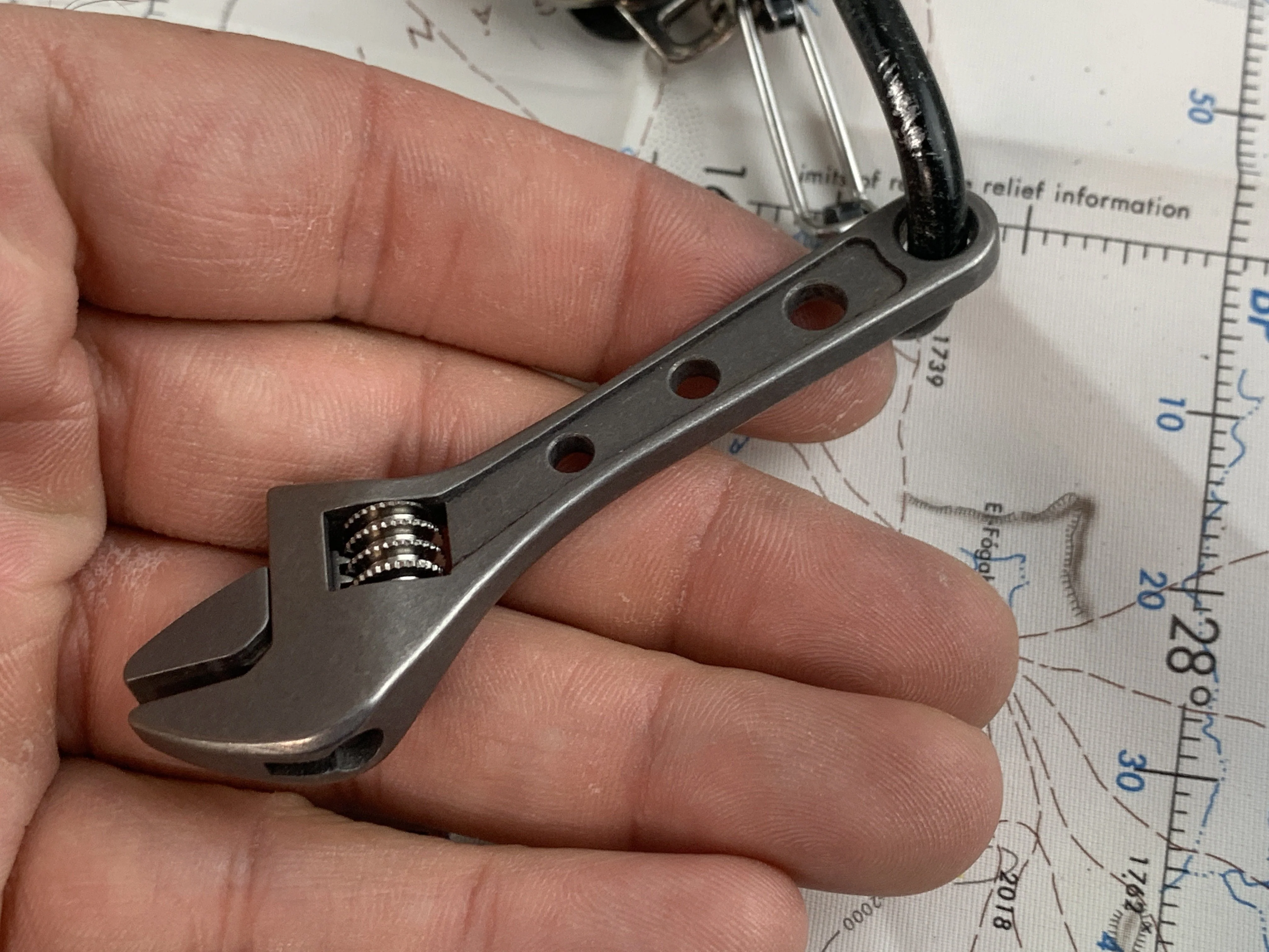 Small Adjustable Wrench - Titanium 3 Inch ( NSN Pending ) - Image 22