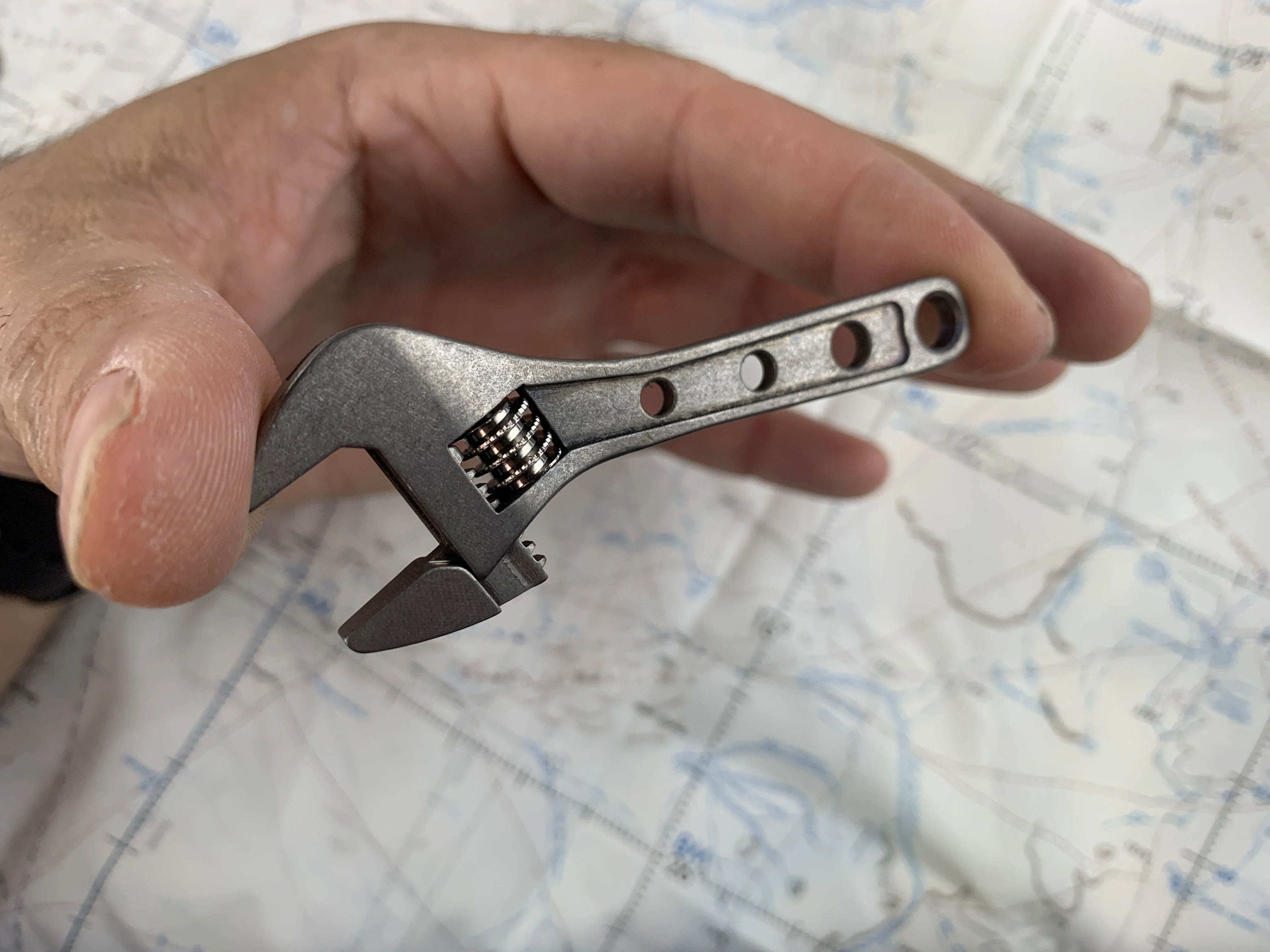 Small Adjustable Wrench - Titanium 3 Inch ( NSN Pending ) - Image 23