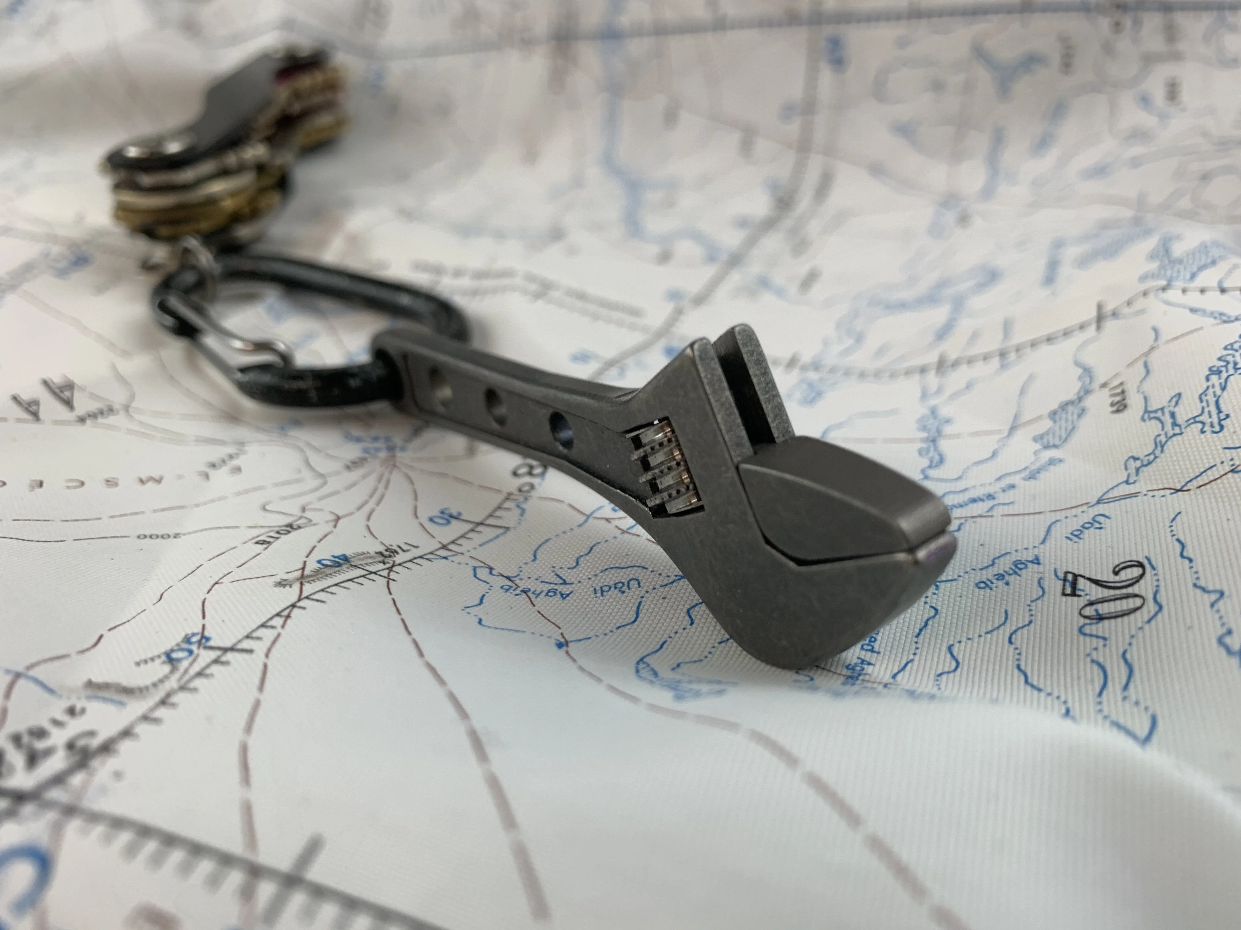 Small Adjustable Wrench - Titanium 3 Inch ( NSN Pending ) - Image 5