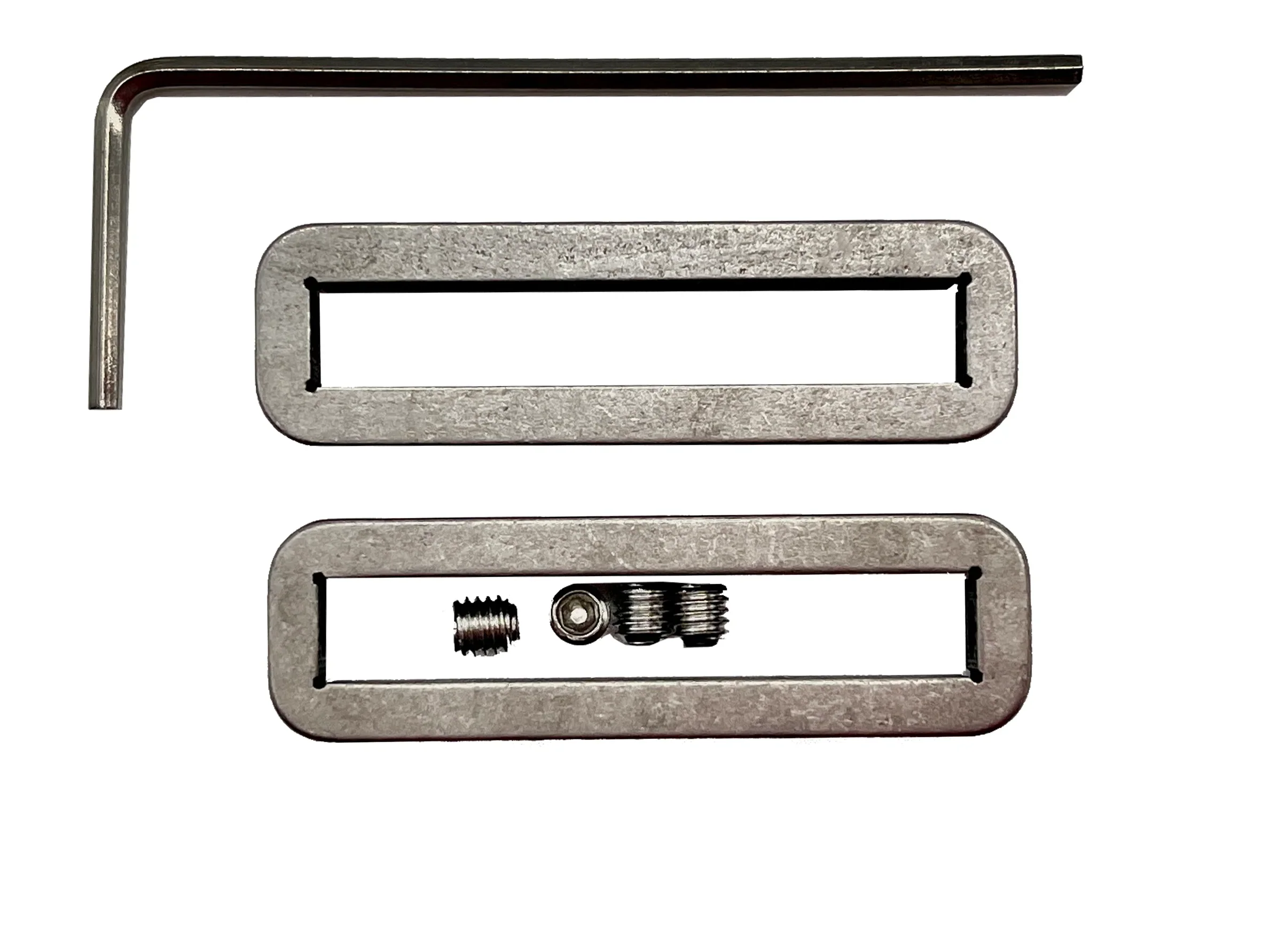 Aurora Pattern - Tumbled Titanium EOD Robotics Breacher Bar ( 2 Sizes ) - Image 4