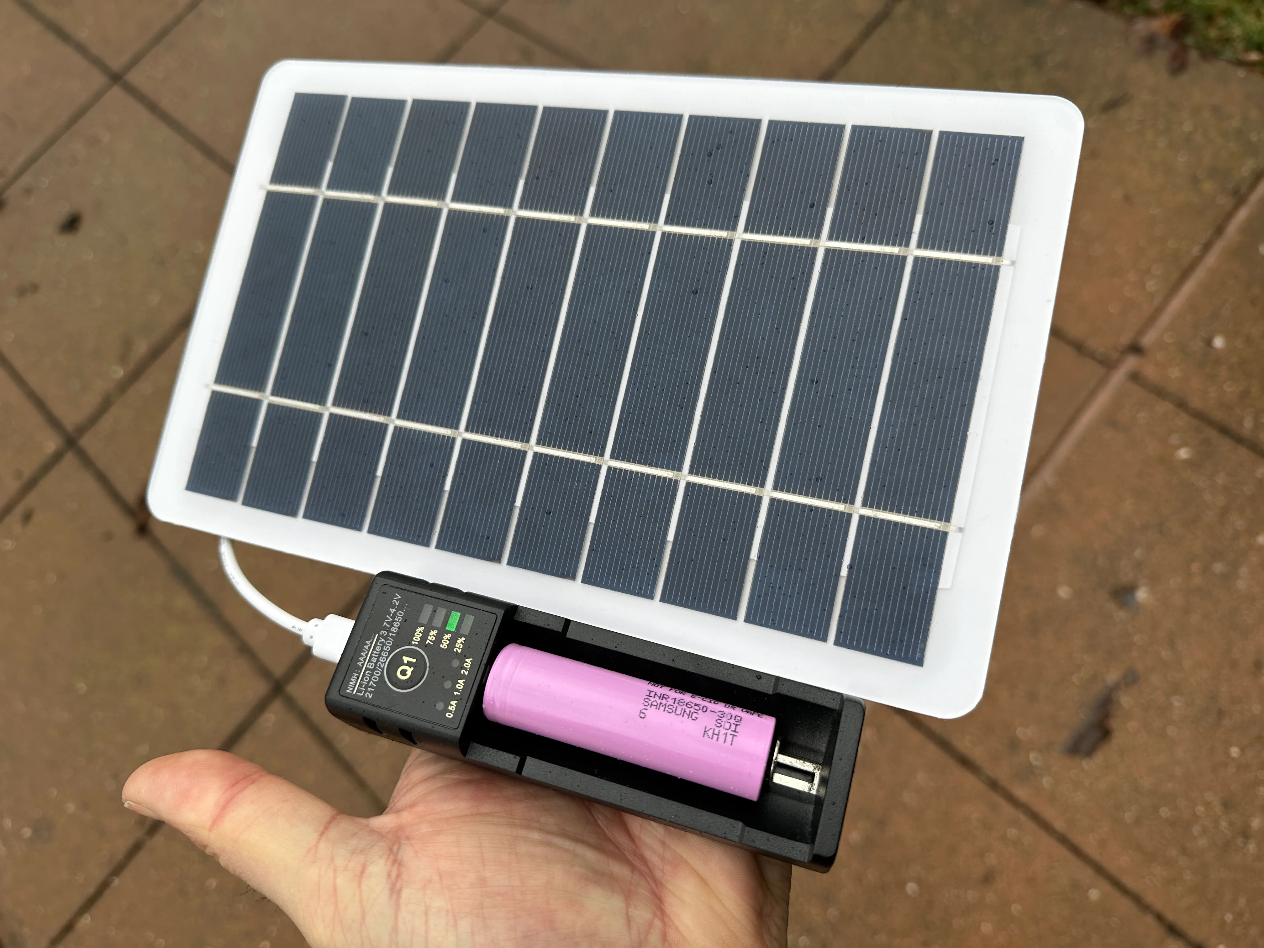 Auxiliary 5V USB Solar Panel Kit + Case - Image 3