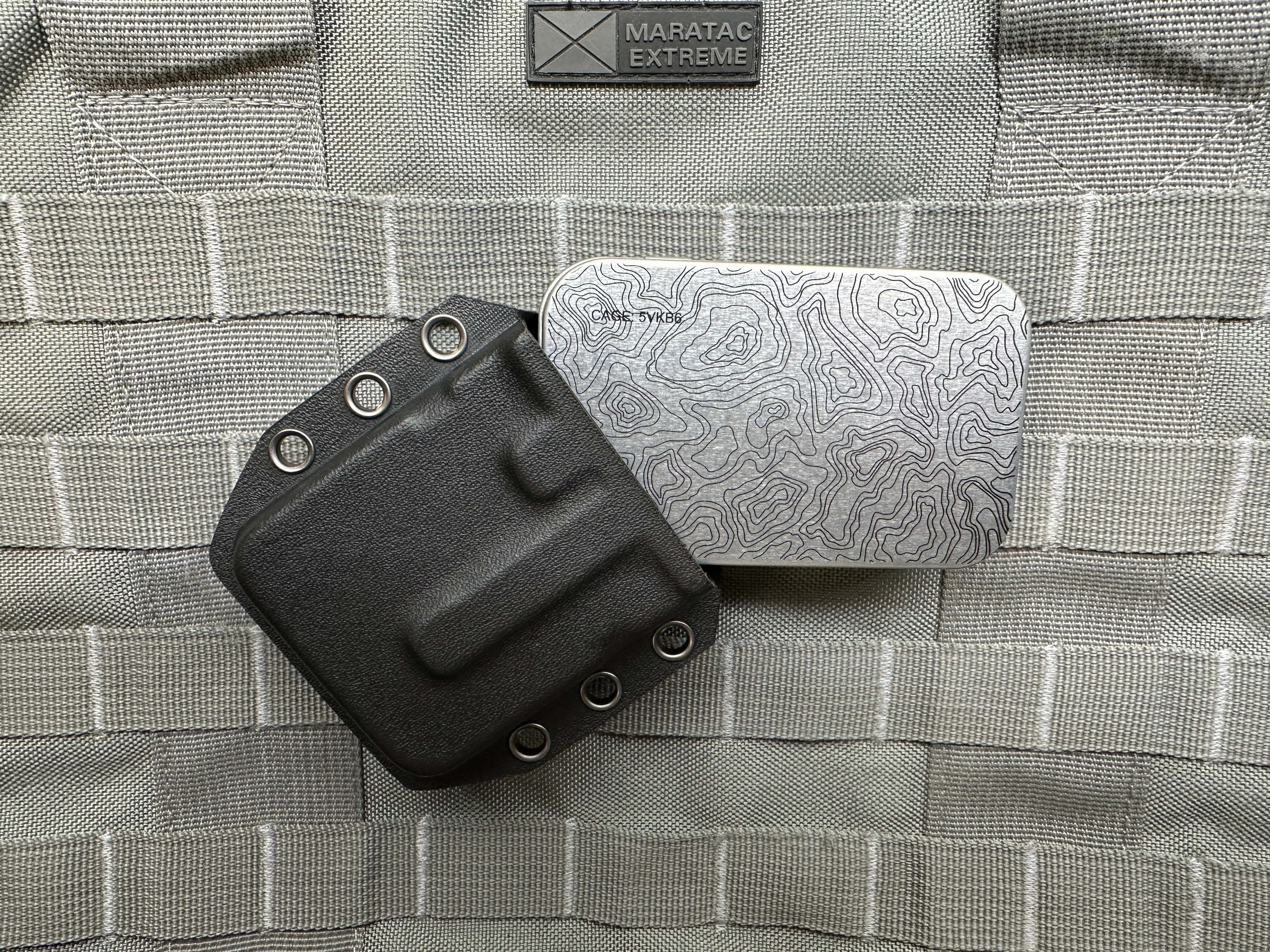 BIG - Kydex Belt Holster for Large Industrial Strength Tin - Image 10