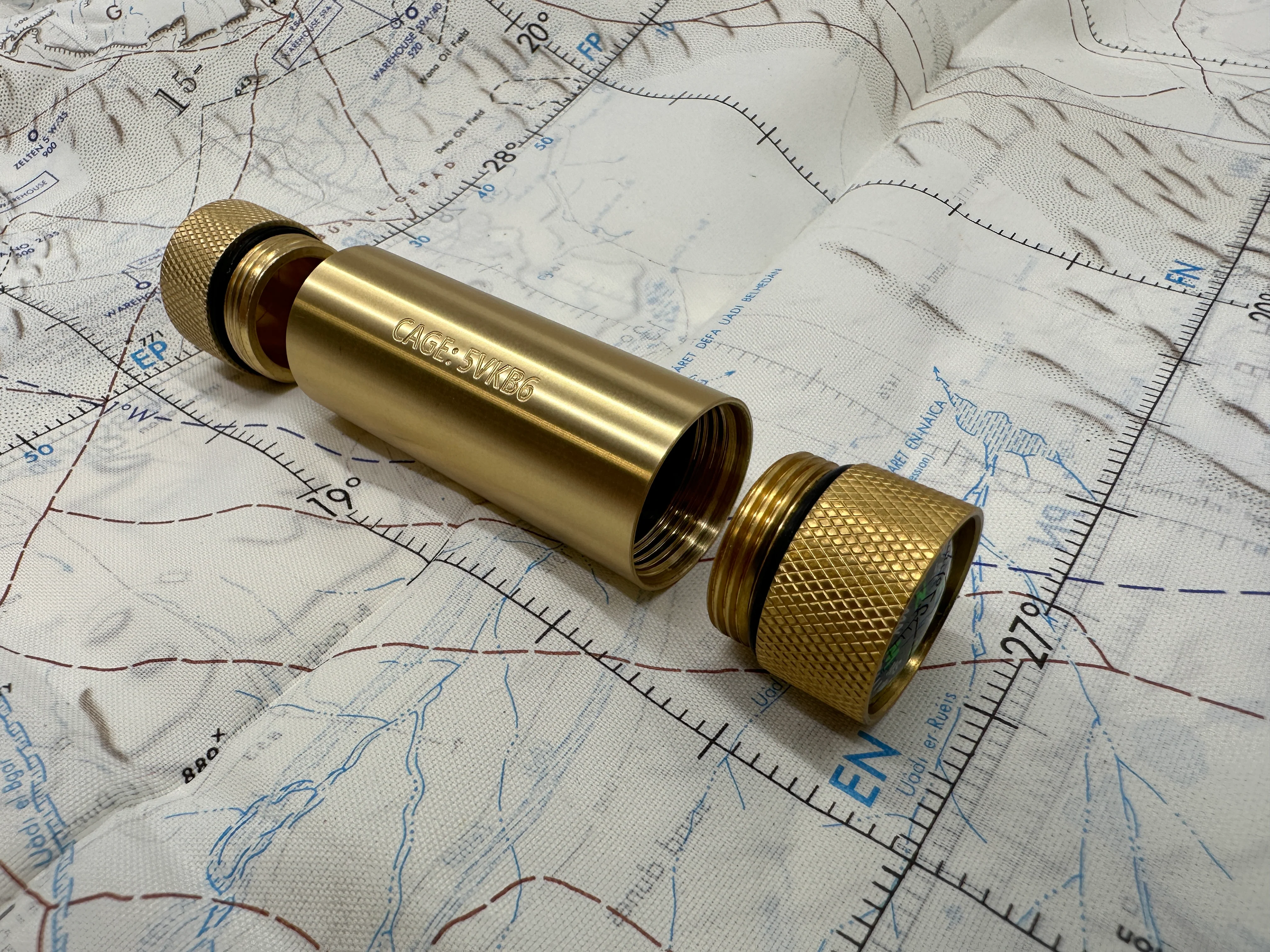 Brass Match & Compass Capsule - Gen 2 - Image 10