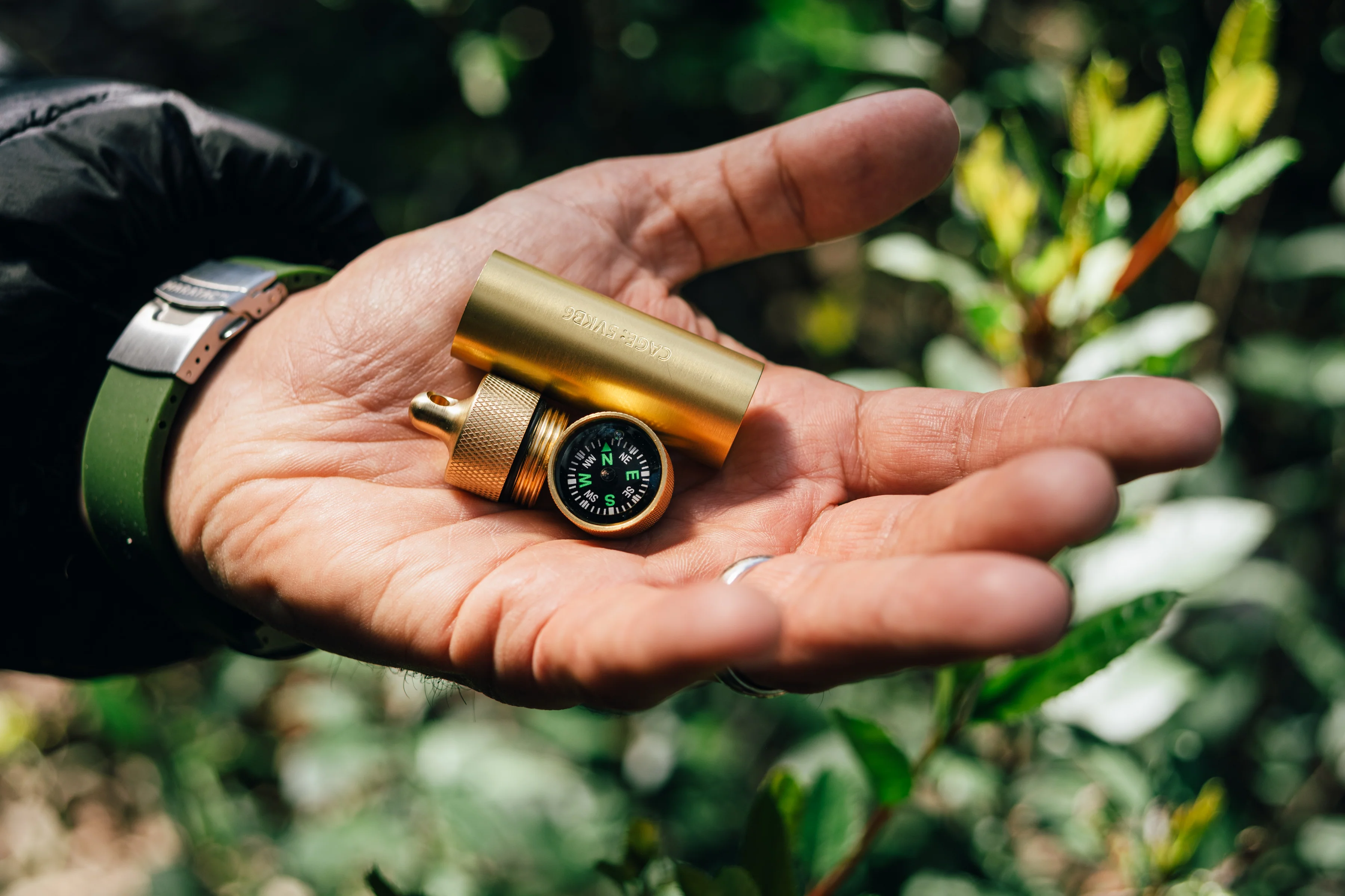 Brass Match & Compass Capsule - Gen 2 - Image 5