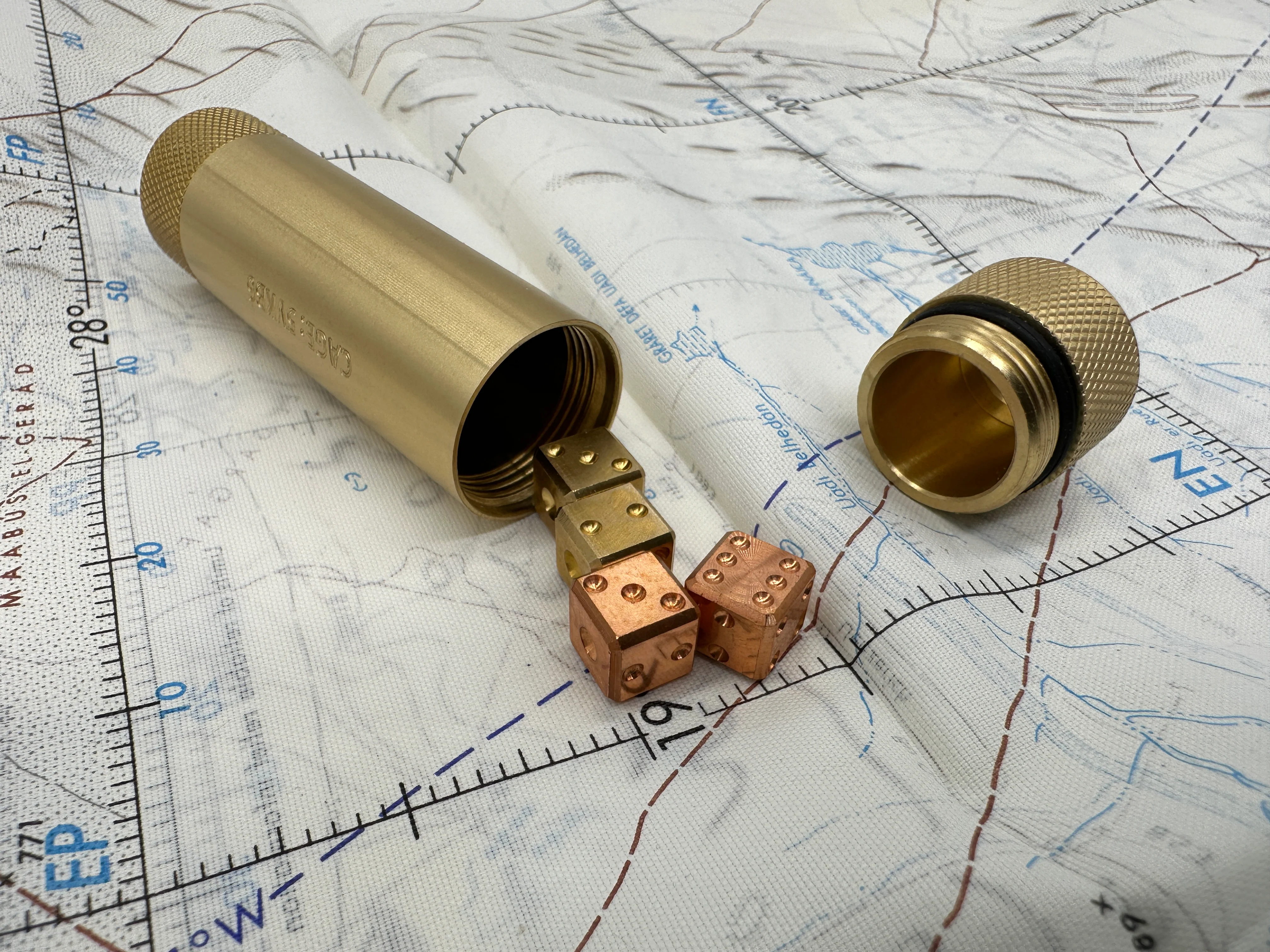 Brass Match & Compass Capsule - Gen 2 - Image 8