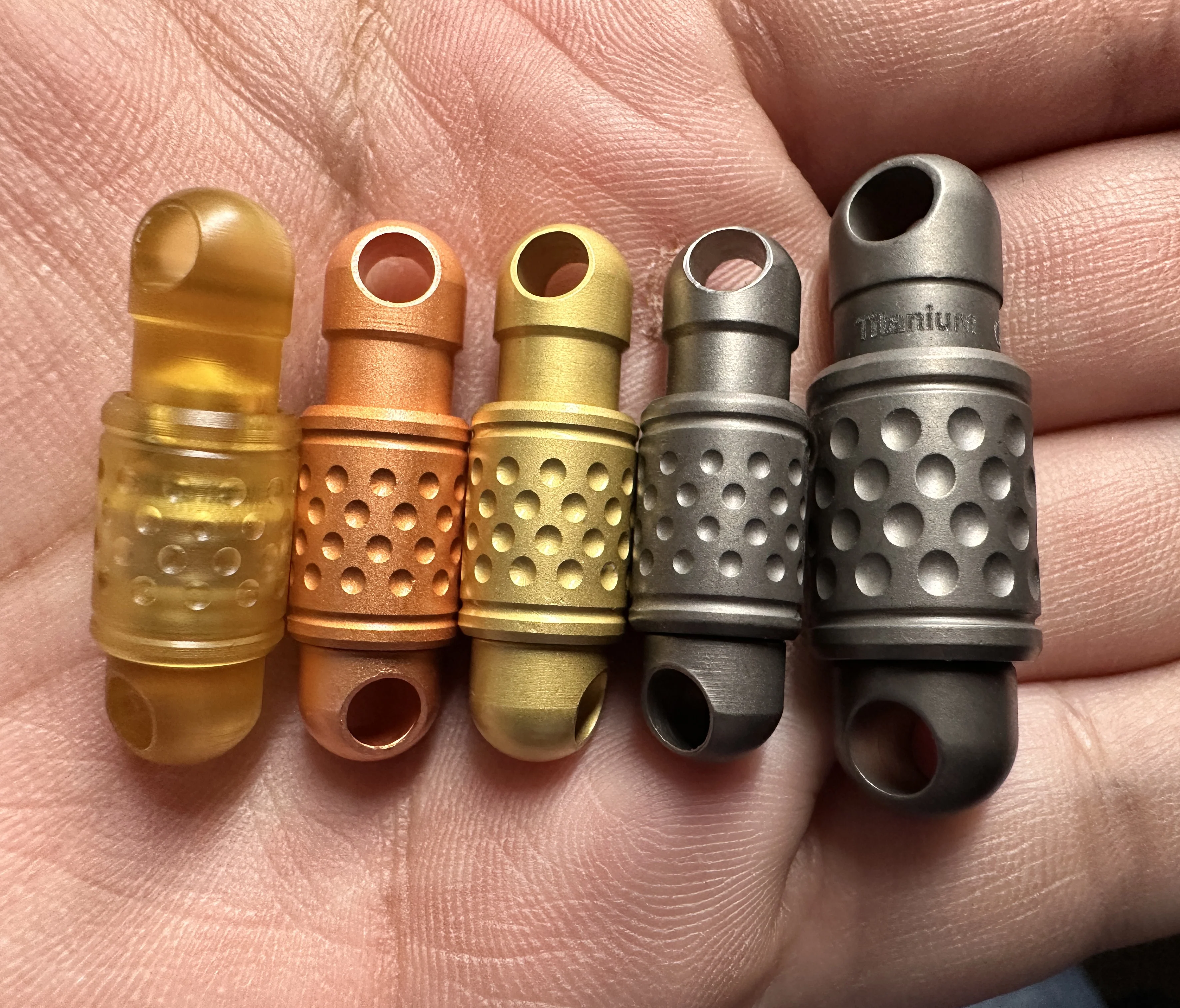 Brass QD Kwik Release Keychain Coupler - Image 4