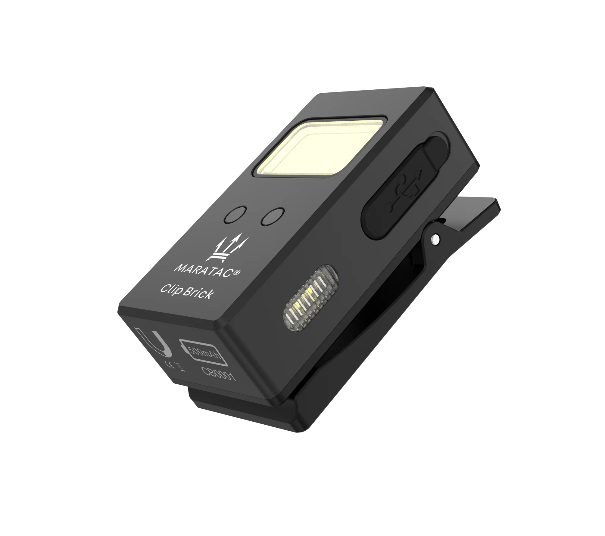 Clip Brick - LED Multifaceted RGB/ Flood / Spot Flashlight by Maratac® ( With Motion Sensing ) Coming Soon! - Image 6