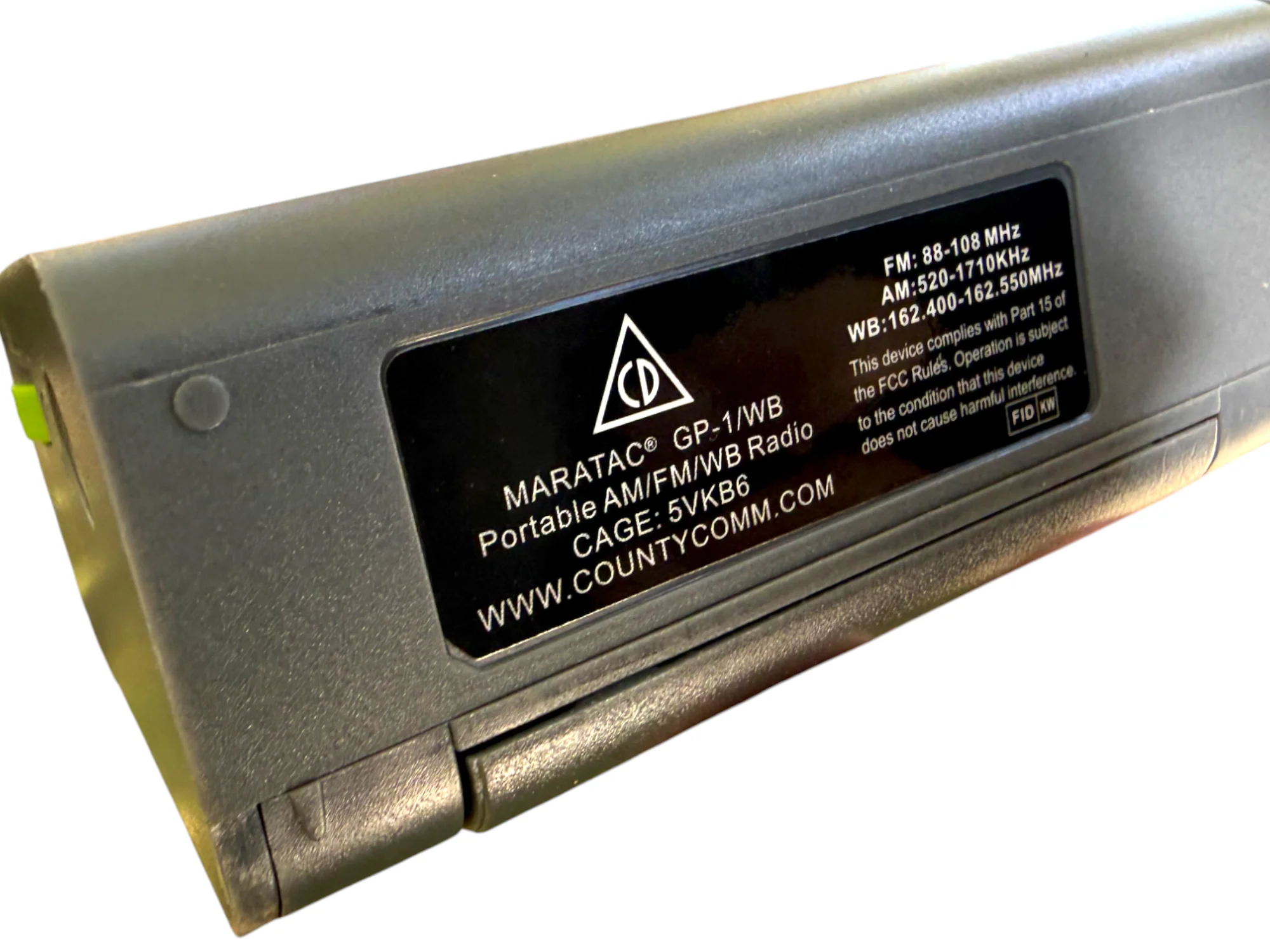 CountyComm GP-1 /WB Polycarbonate General Purpose Radio ( Essential EDC ) - Image 7