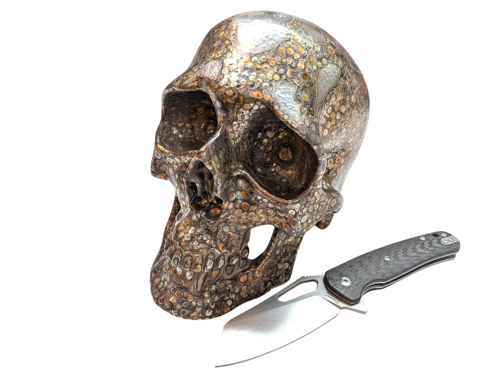 Custom Final Behemoth 20lb Skull by Tony Fabrioli  - Only 1! - Image 2