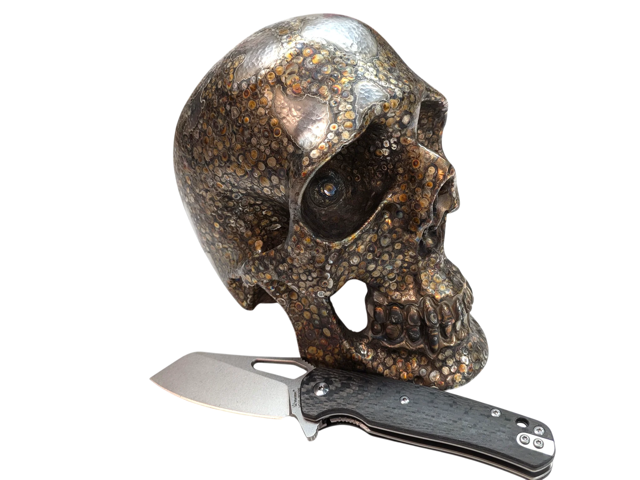 Custom Final Behemoth 20lb Skull by Tony Fabrioli  - Only 1! - Image 4