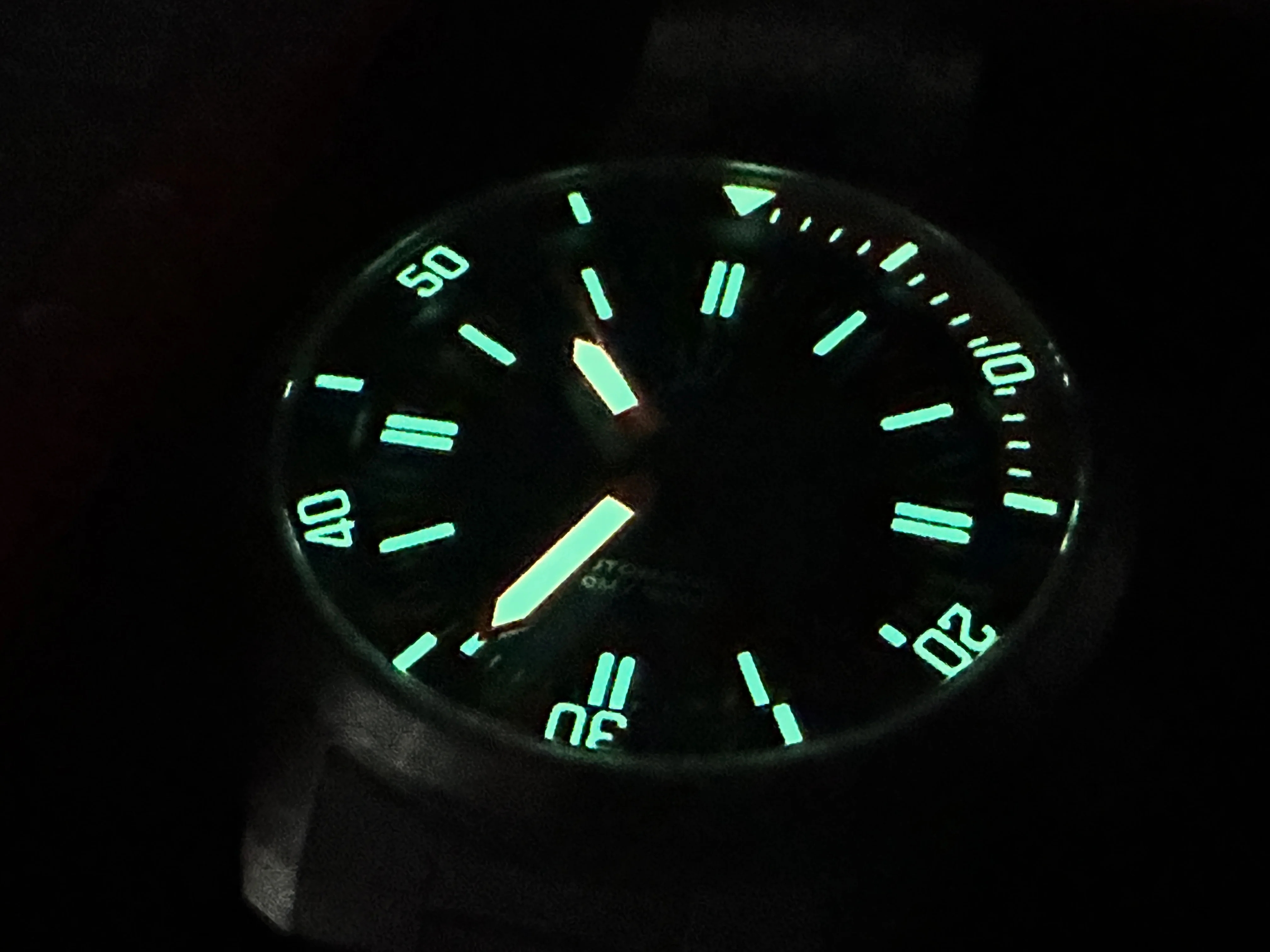 Stainless Steel DC-50 Dual Crown 50ATM Diver Automatic Watch With Date + Bracelet by Maratac® - Image 2