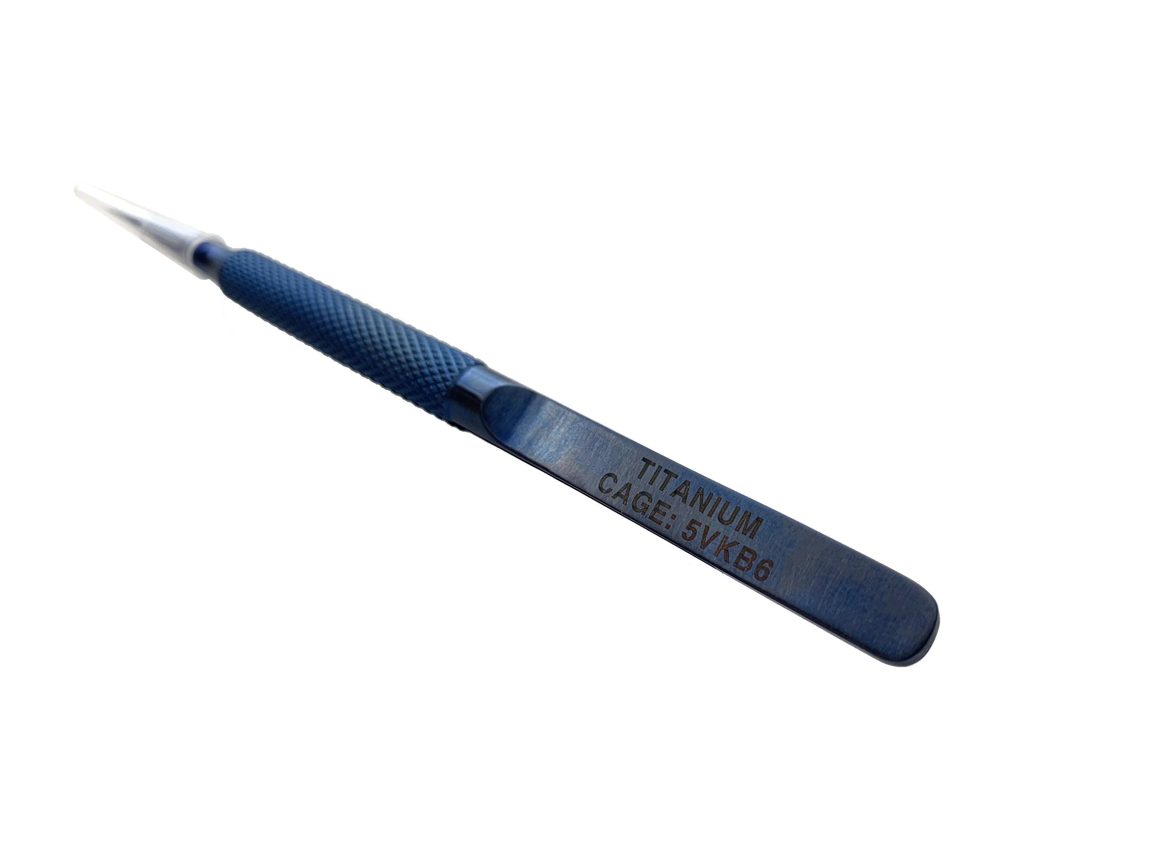 Full Size Electro Ultra Fine Tip Titanium Tweezers by Maratac® - Image 11
