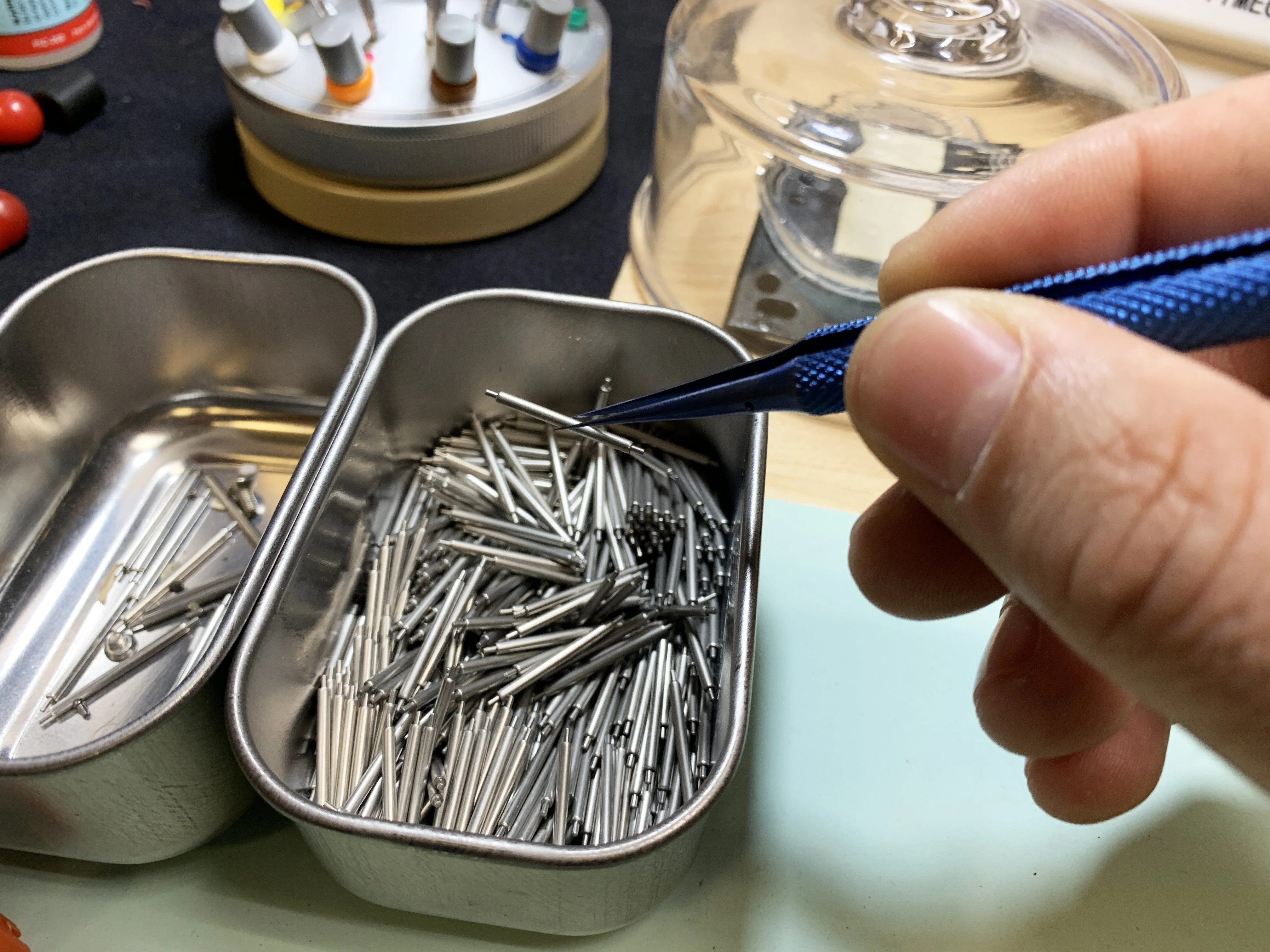 Full Size Electro Ultra Fine Tip Titanium Tweezers by Maratac® - Image 4