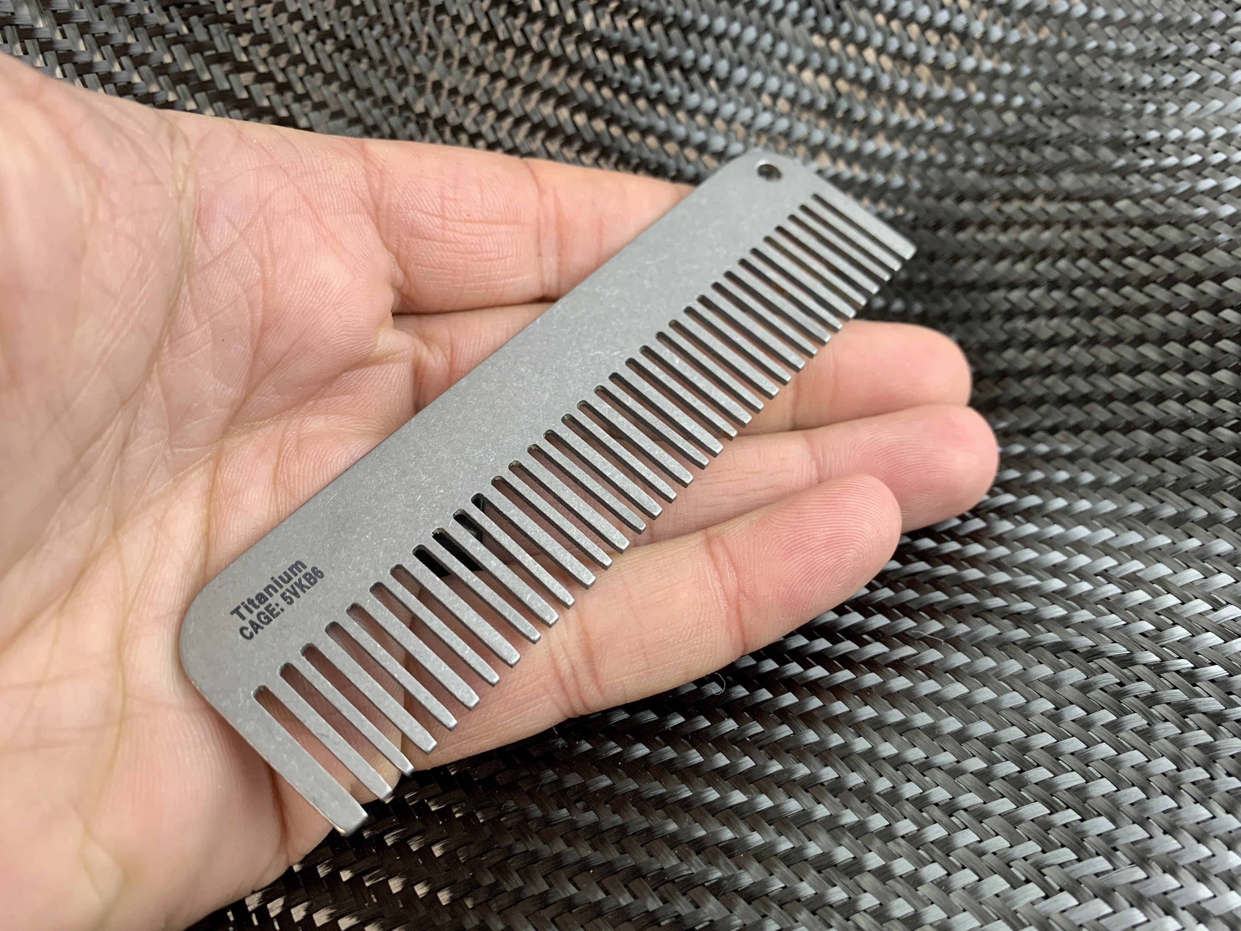 Titanium Comb - Limited Overrun