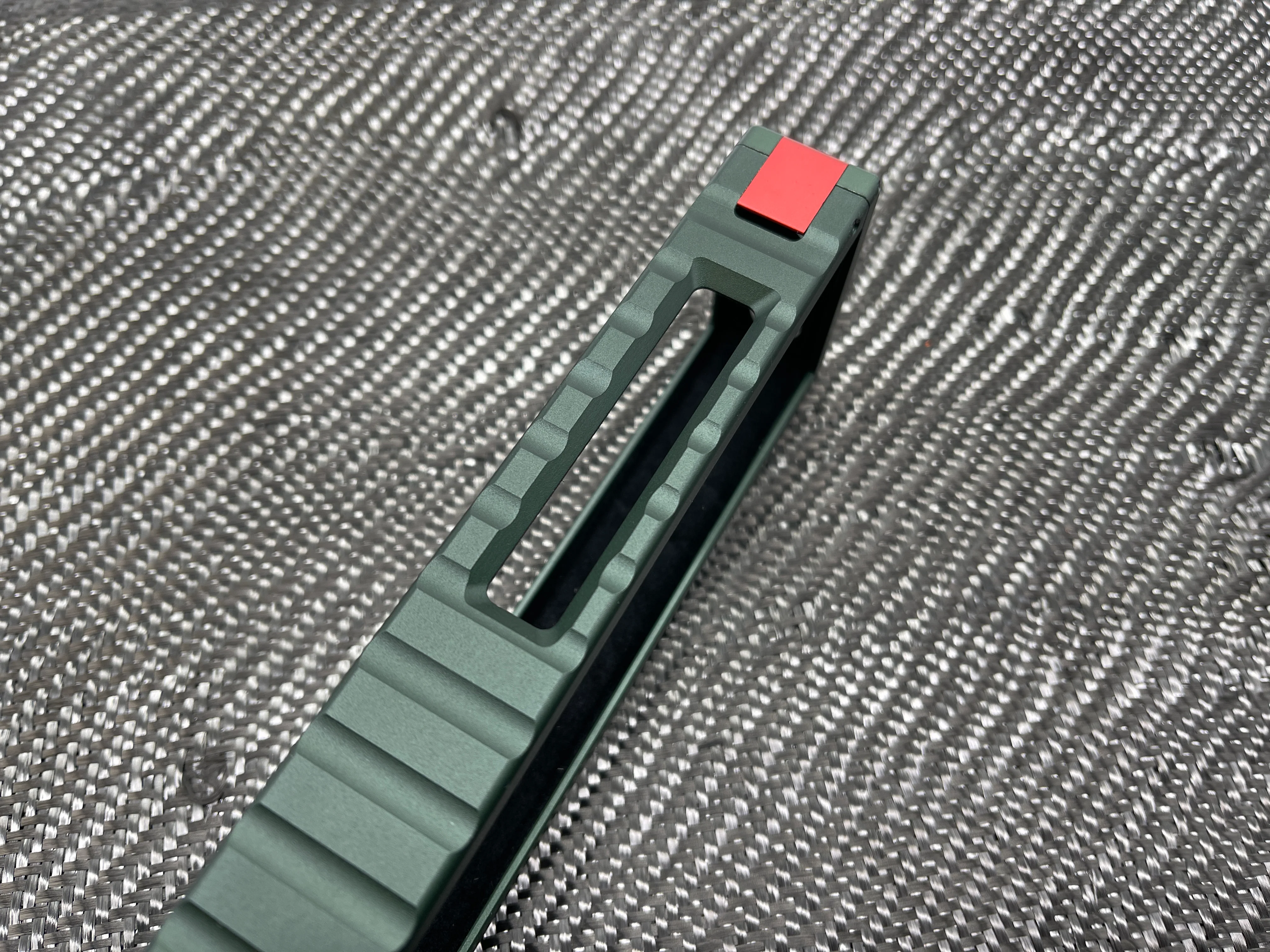Exoskeleton GP & PL Series Poly Hinged Locking Frame - OD Green - Image 7