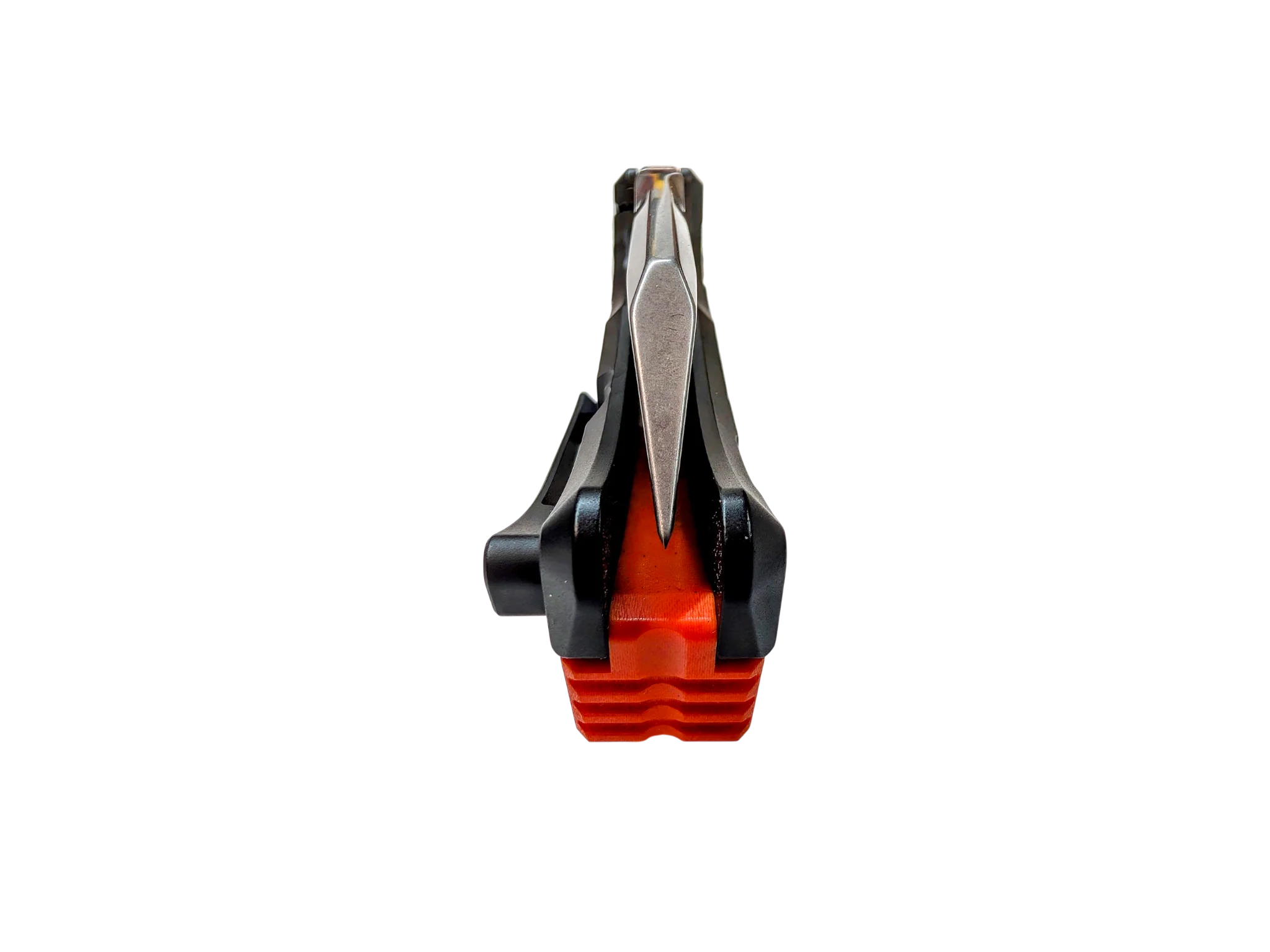 Fox Chronos Thick Boy - Stonewash N690Co - Made In Italy - Limited Edition - ( Black/ Orange ) - Image 10