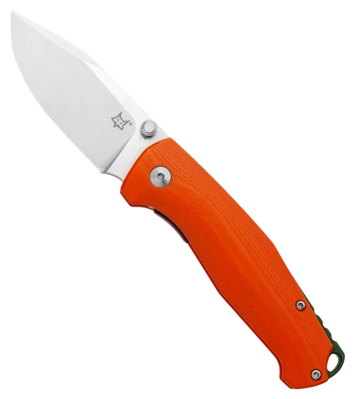 FOX TER - Jesper VOX Design - Orange - N690 Folding Knife - Made In Italy! ( Crazy Special )