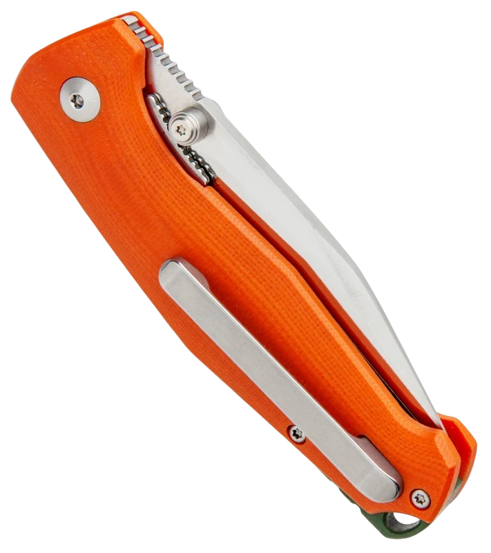 FOX TER - Jesper VOX Design - Orange - N690 Folding Knife - Made In Italy! ( Crazy Special ) - Image 2