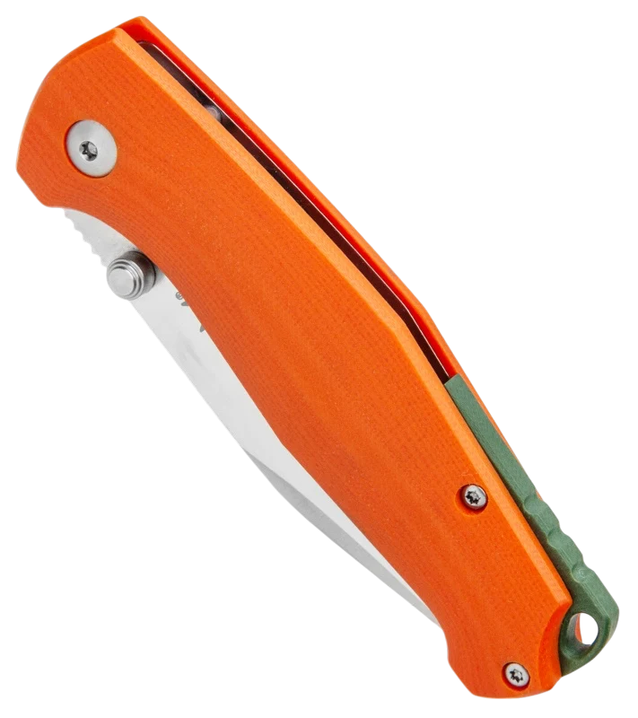 FOX TER - Jesper VOX Design - Orange - N690 Folding Knife - Made In Italy! ( Crazy Special ) - Image 3