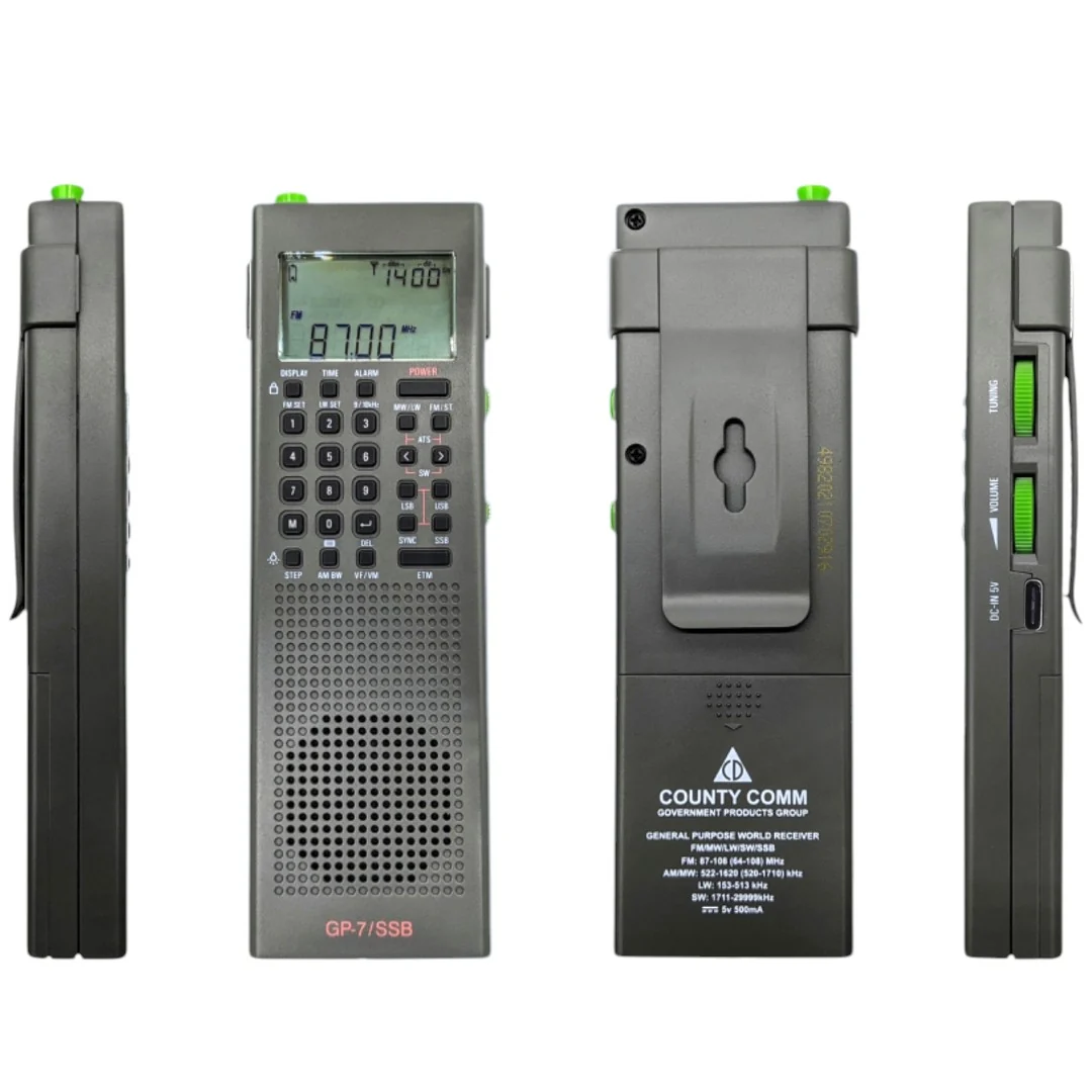 GOV. MIL Pack - CountyComm GP-7 SSB ( GEN 5 With USB-C ) General Purpose Radio - Image 3