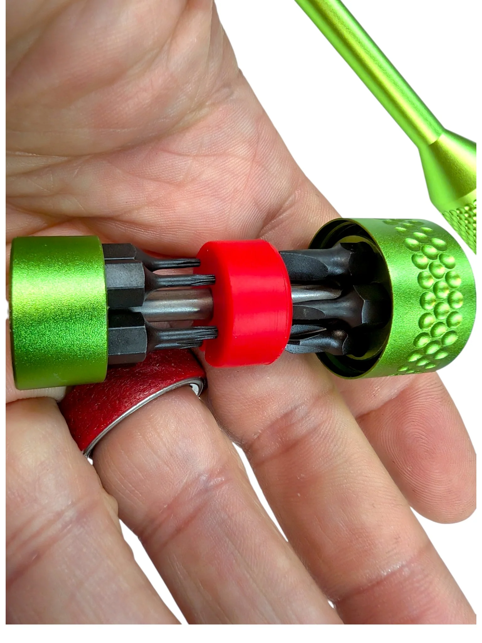 Hi-VIZ - TYPE III Anodized Aviation Multi-Bit Screwdriver + Minimalist Sheath - Gen 2 ( 3 Variants ) New! - Image 12