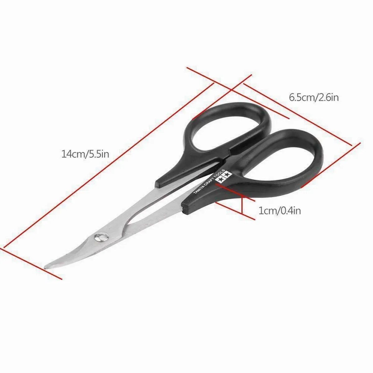 Hobbyist Curved Scissors by Tamiya ( Made In Japan ) - Image 2