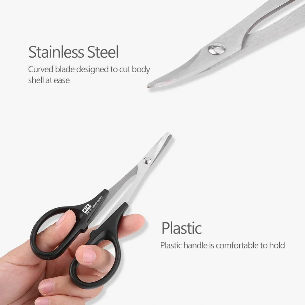 Hobbyist Curved Scissors by Tamiya ( Made In Japan ) - Image 3
