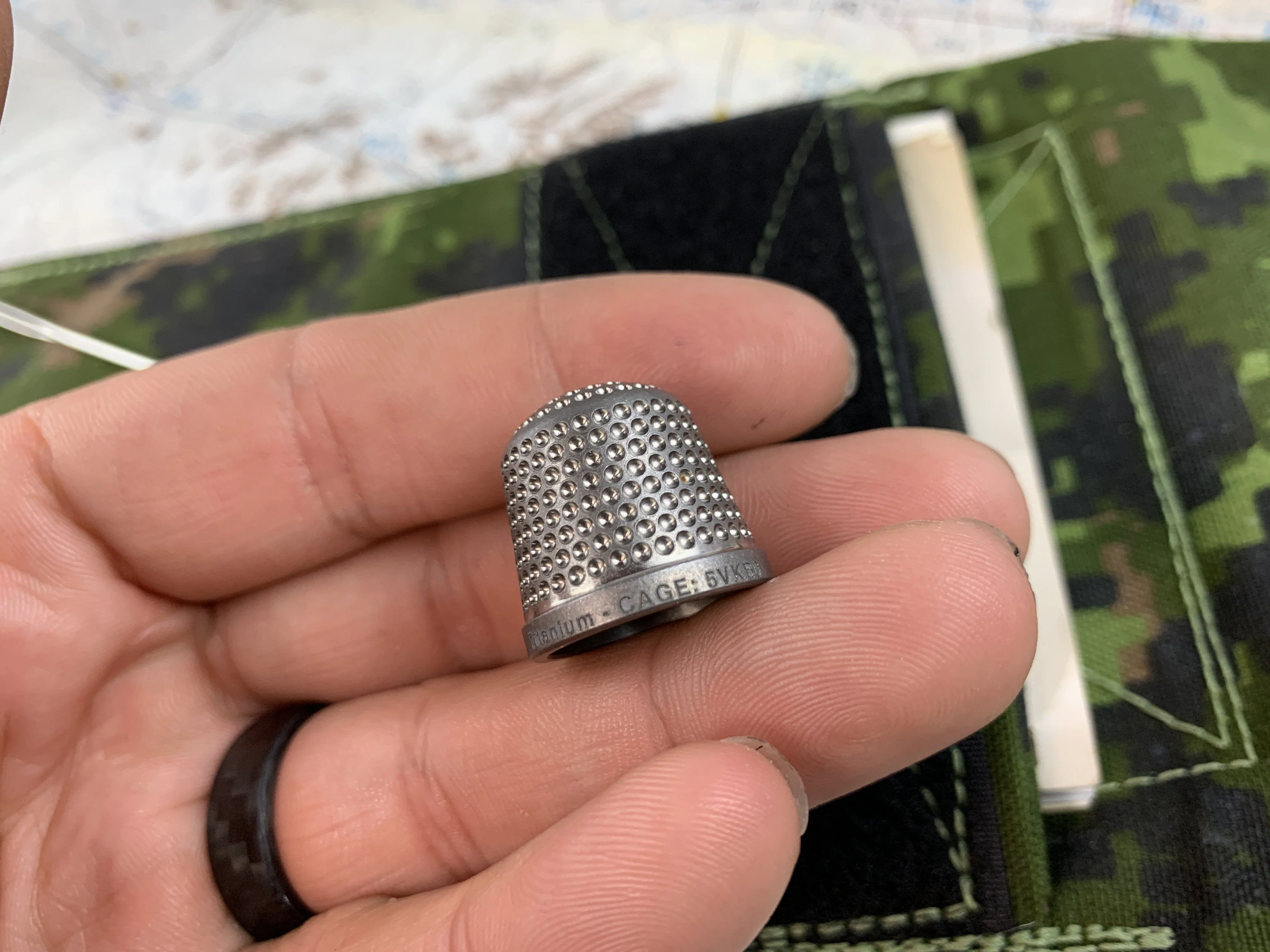 Indestructible Titanium Thimble by Maratac® - Image 6