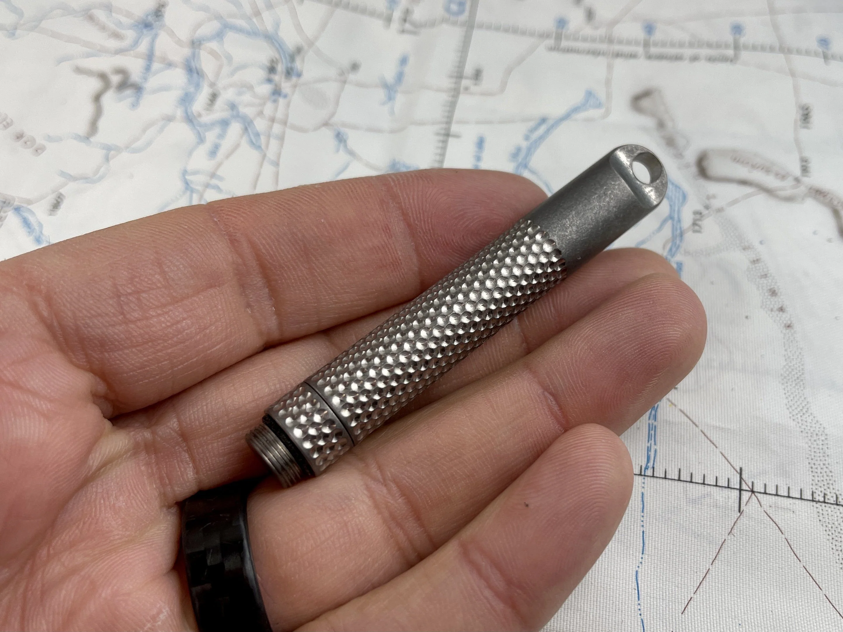 Key Ring Titanium Collapsible Scalpel by Maratac® - Image 16