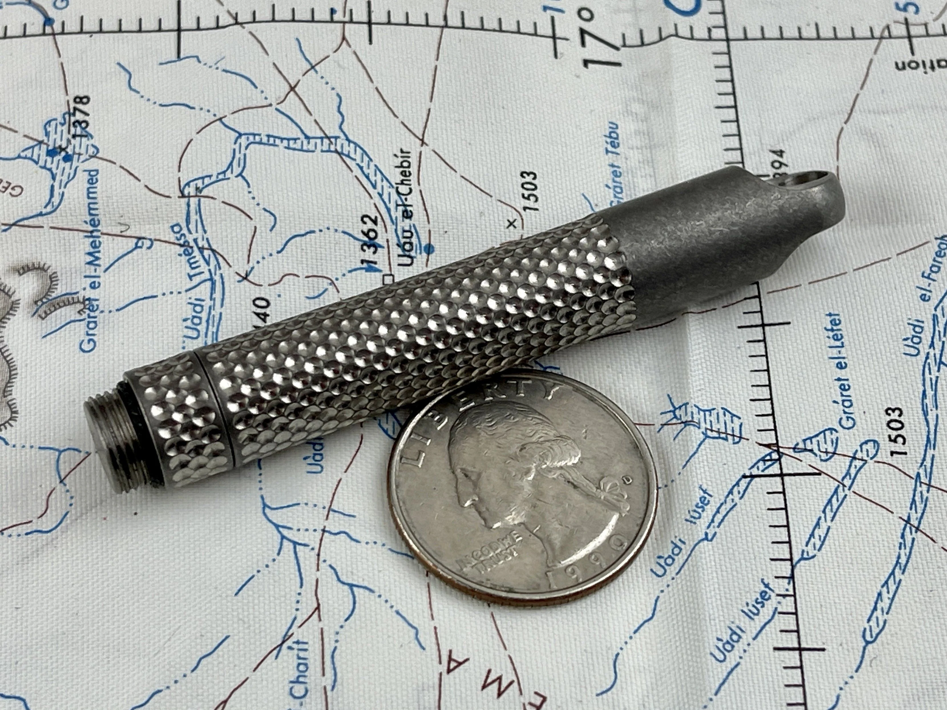 Key Ring Titanium Collapsible Scalpel by Maratac® - Image 17