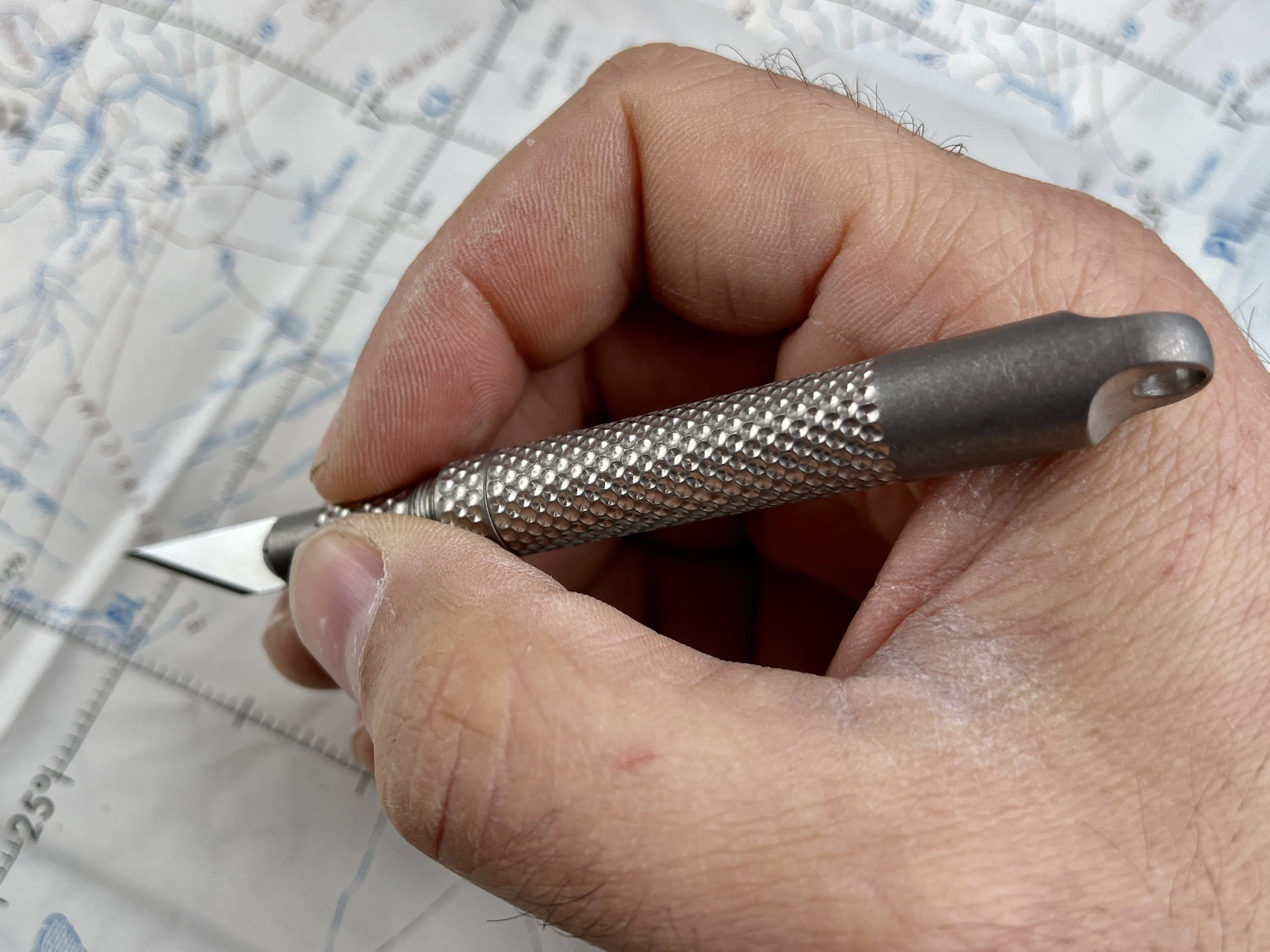 Key Ring Titanium Collapsible Scalpel by Maratac® - Image 5