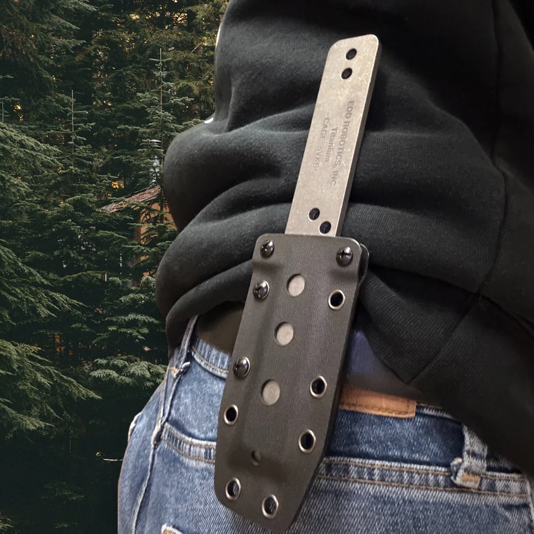 Kydex Combo - Molded Sheath + Adjustable Belt Lock for EOD Breacher Bar - Gen 2 - Image 6