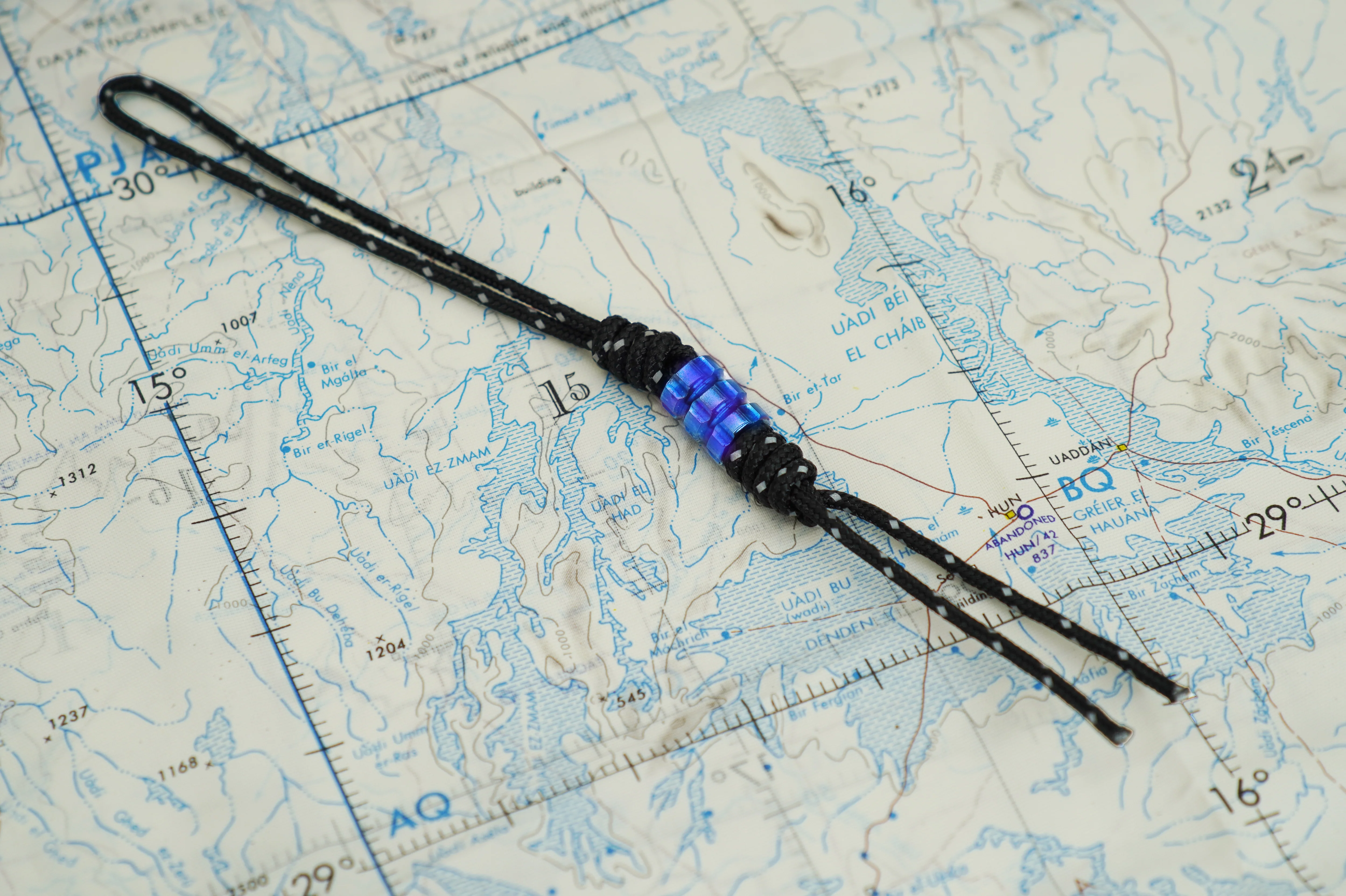 Combo Reflective Lanyard + DTF - Dynamic Titanium Fob - Image 3