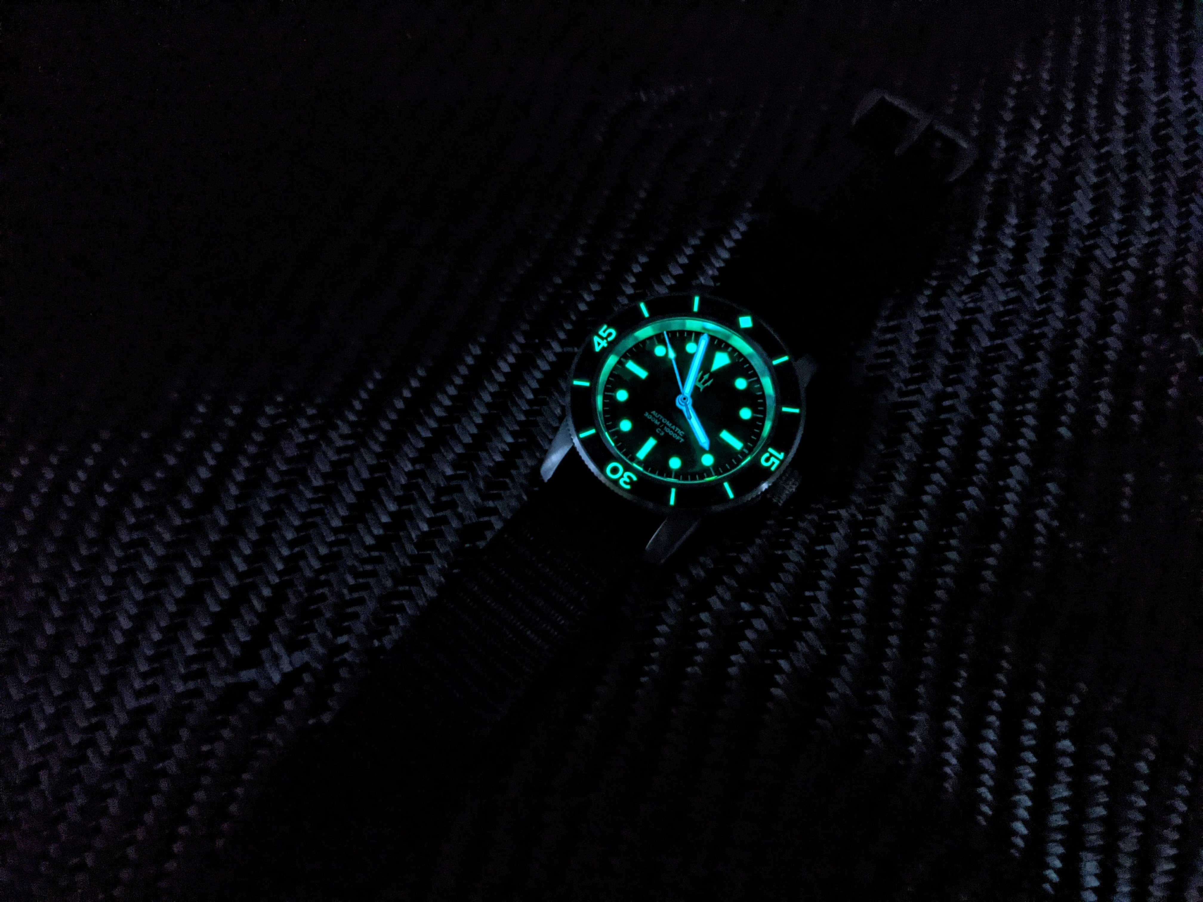 LSA Titanium Homage 300M Diver Watch by Maratac® NOS - Image 11
