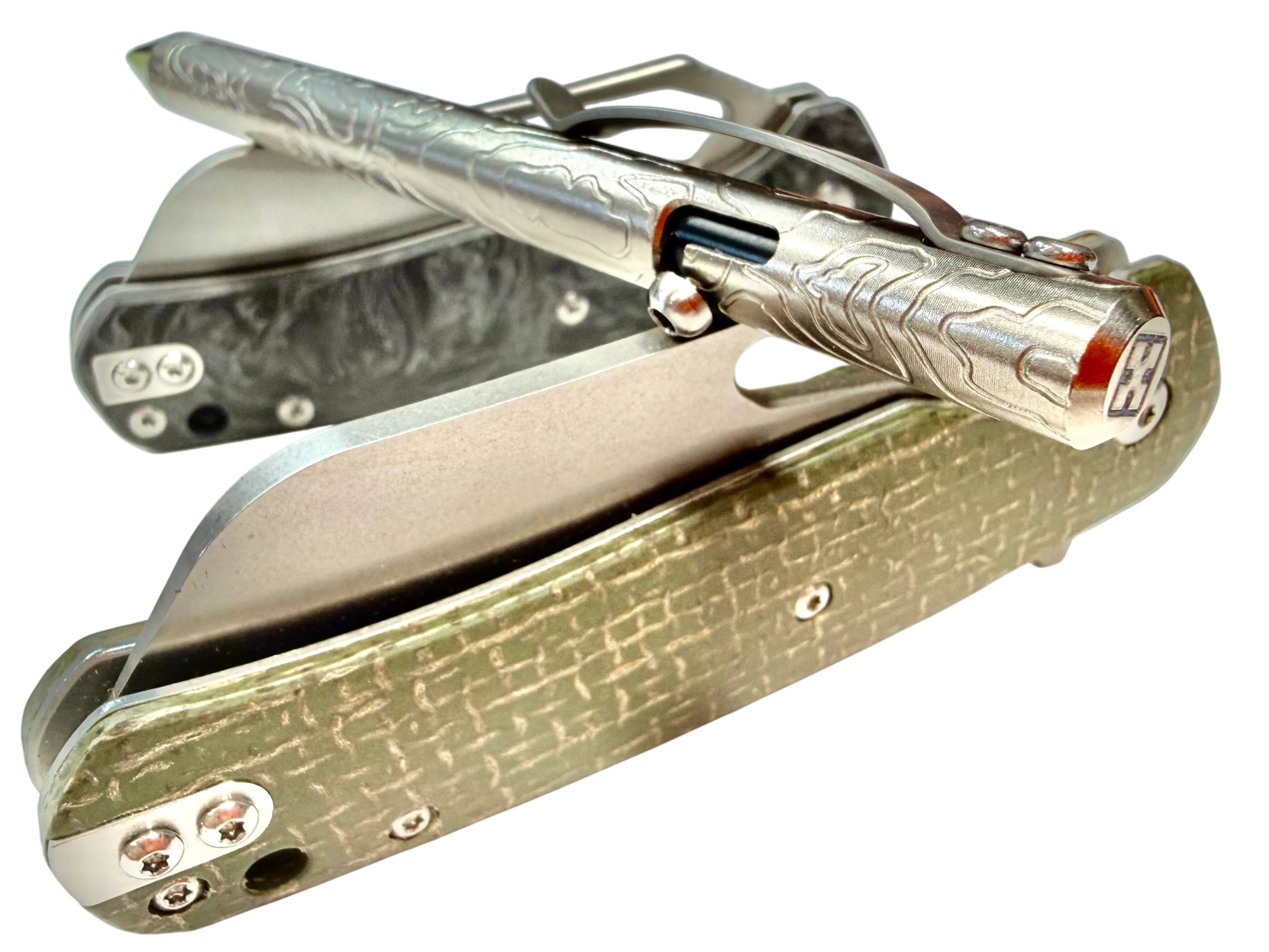 MaxMadCo Design - Titanium - Bolt Action Pen - Gen 3 - Image 4