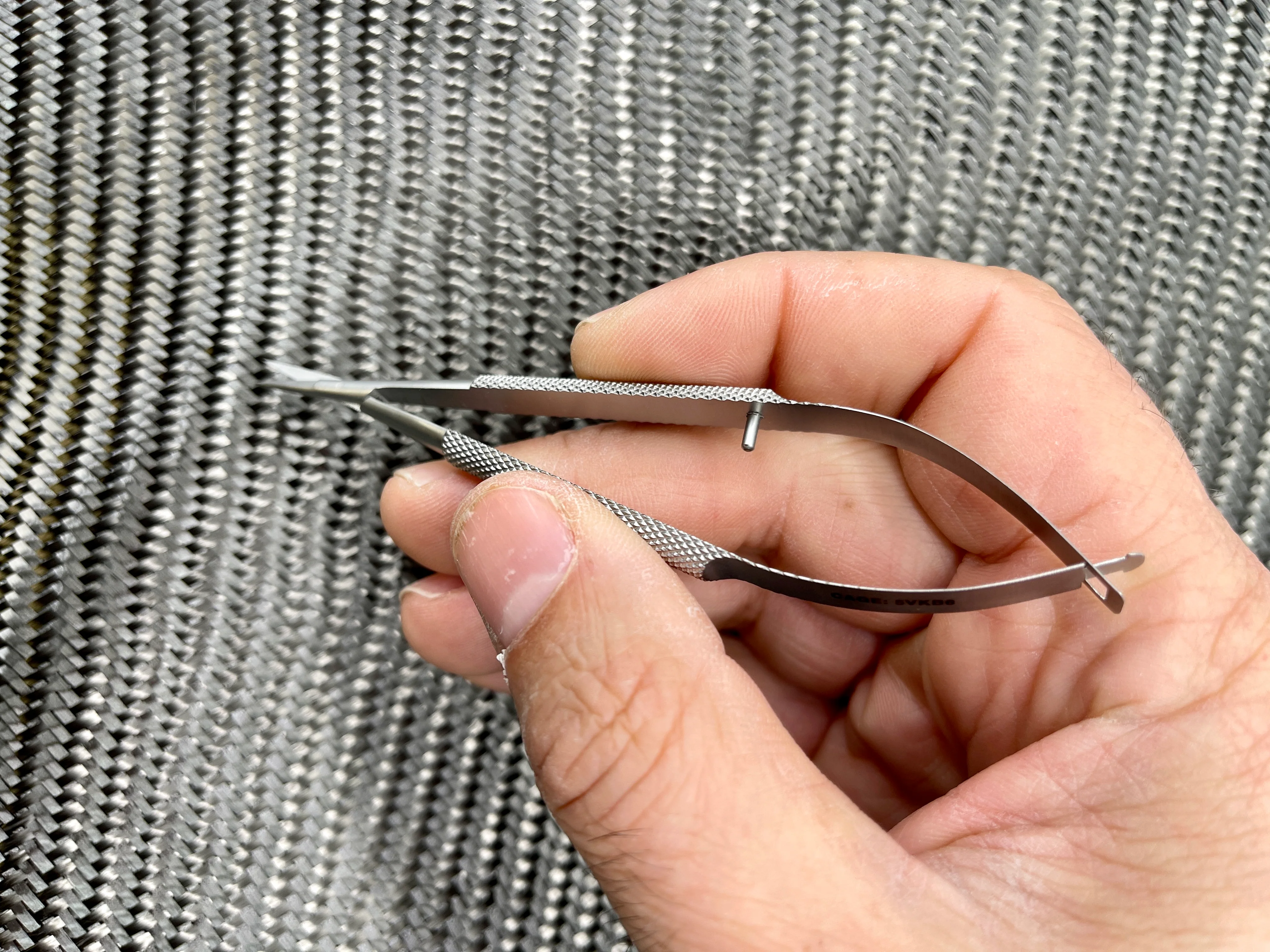 Micro Ultra Fine Self Opening Scissor- Stainless Steel - Image 8